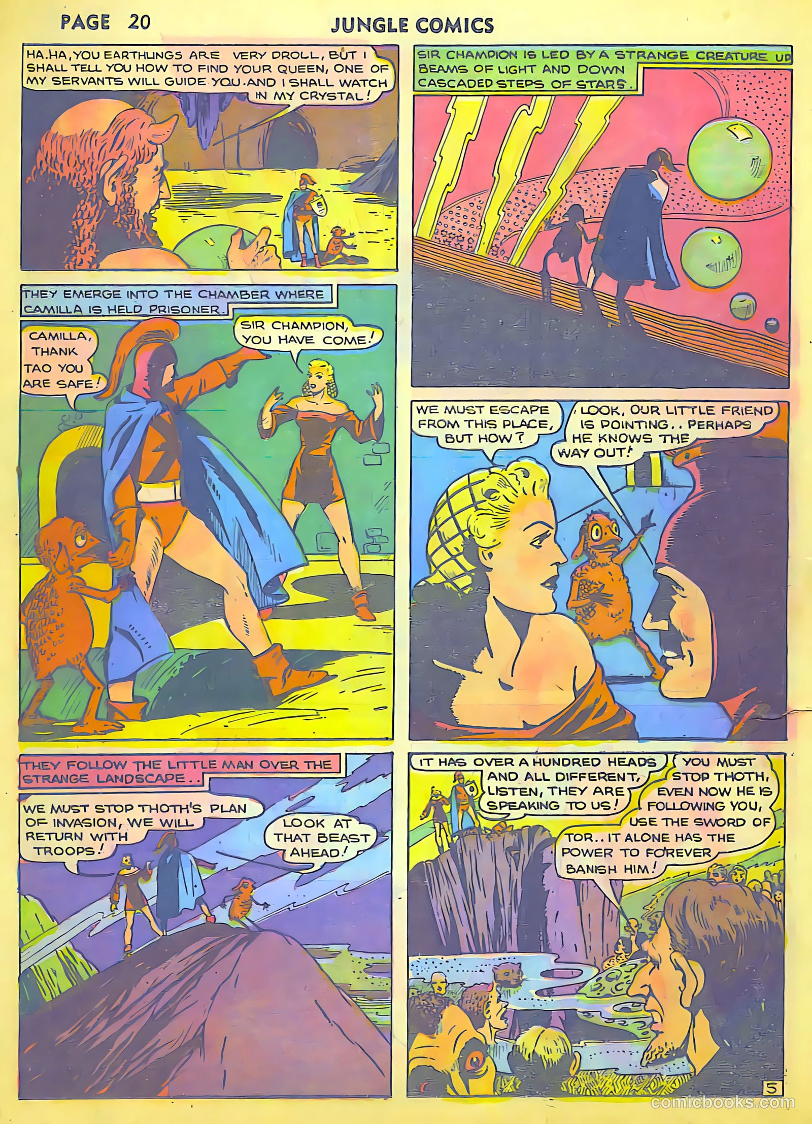 Jungle Comics #11 (1940) — page 23 of 69