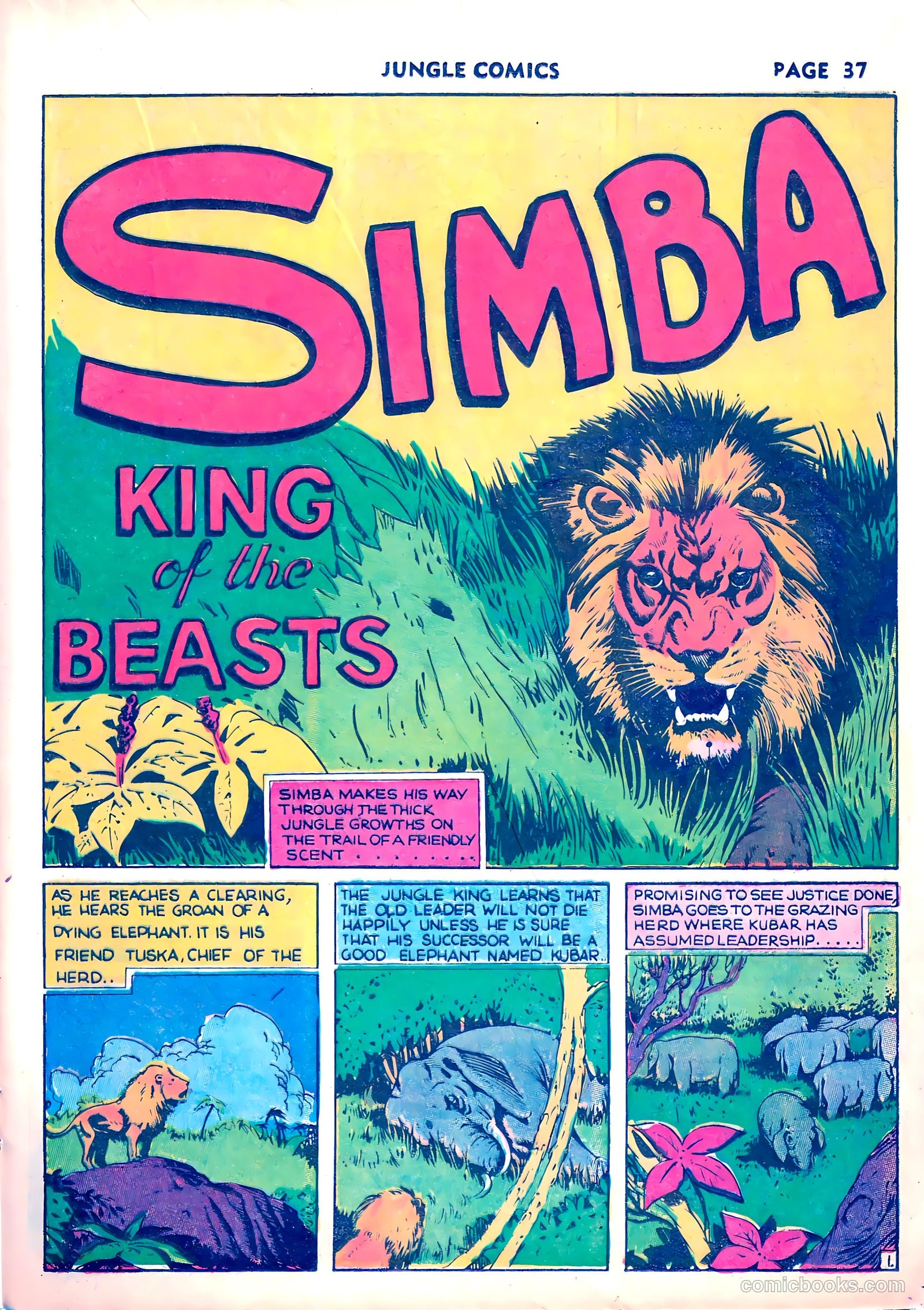 Jungle Comics #11 (1940) — page 40 of 69