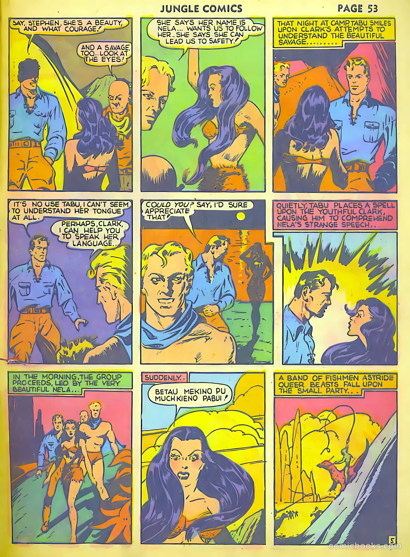 Jungle Comics #11 (1940) — page 56 of 69