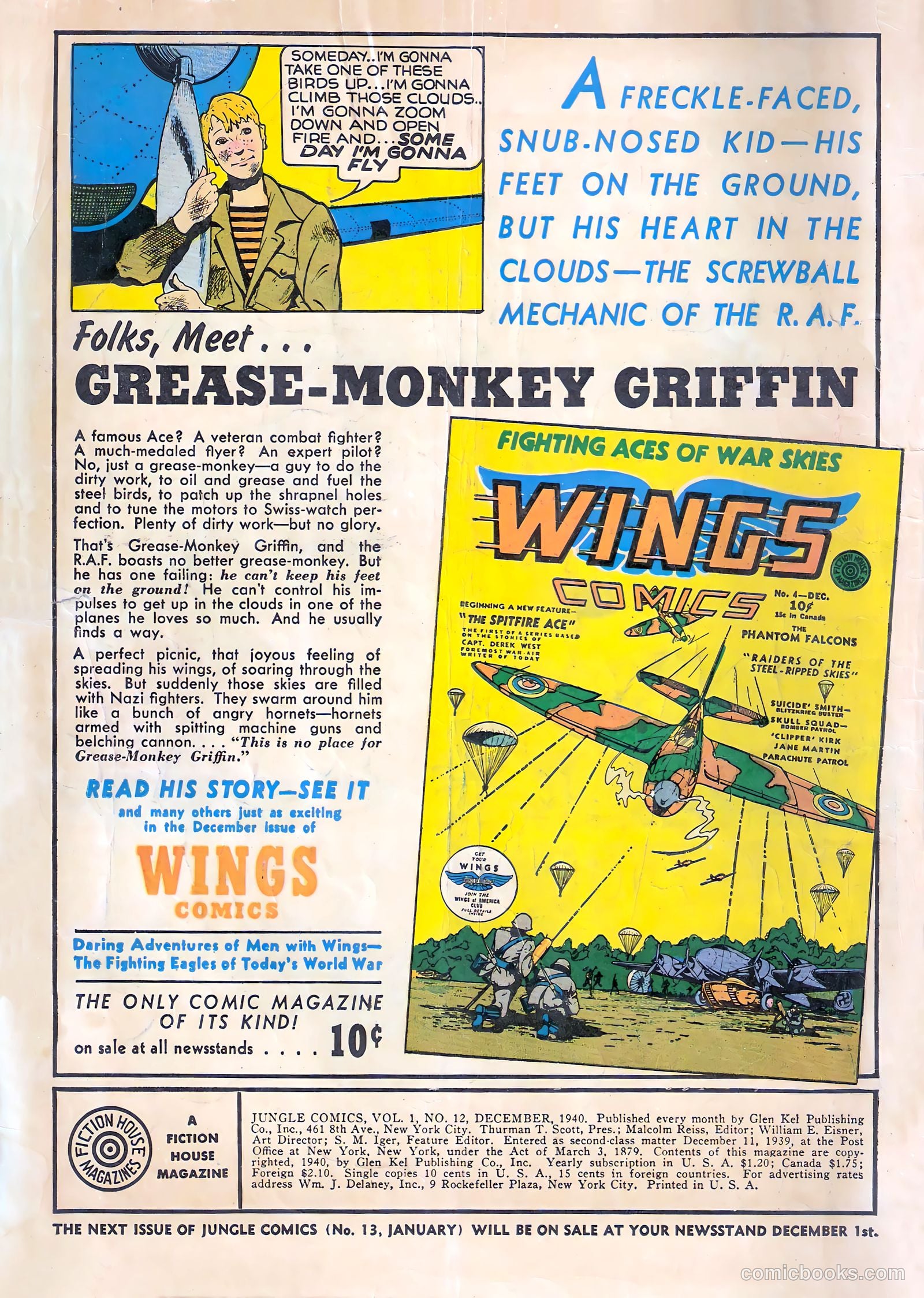 Jungle Comics #12 (1940) — page 2 of 68