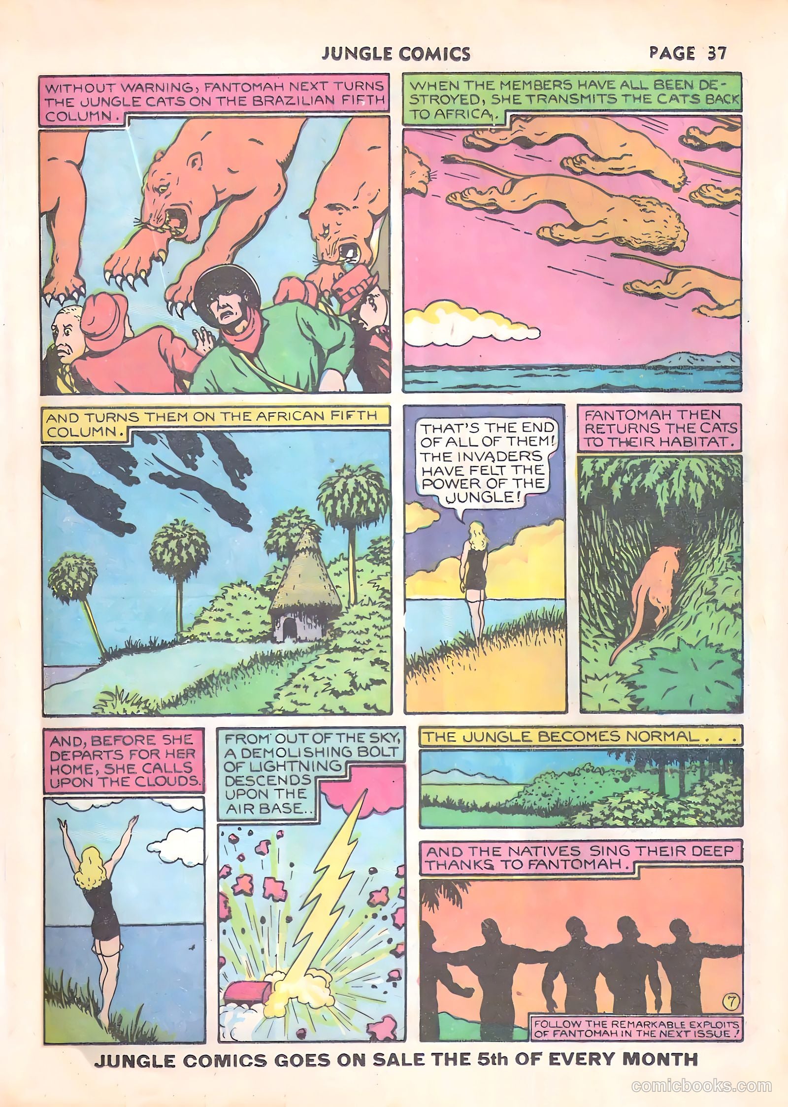 Jungle Comics #12 (1940) — page 39 of 68
