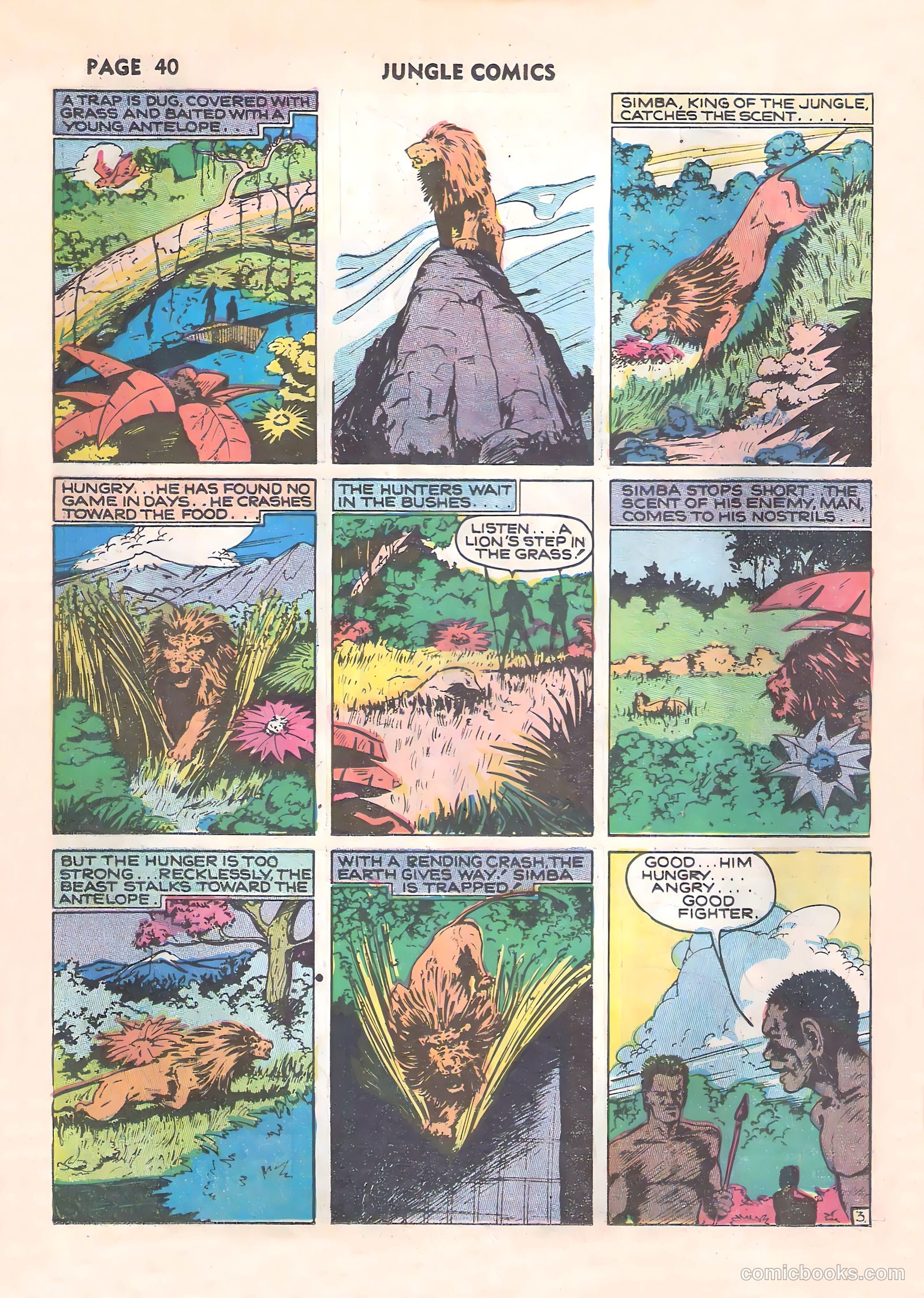 Jungle Comics #12 (1940) — page 42 of 68