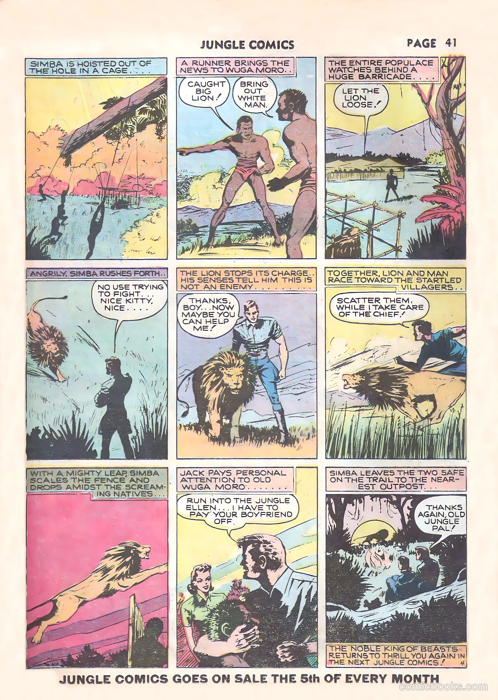 Jungle Comics #12 (1940) — page 43 of 68