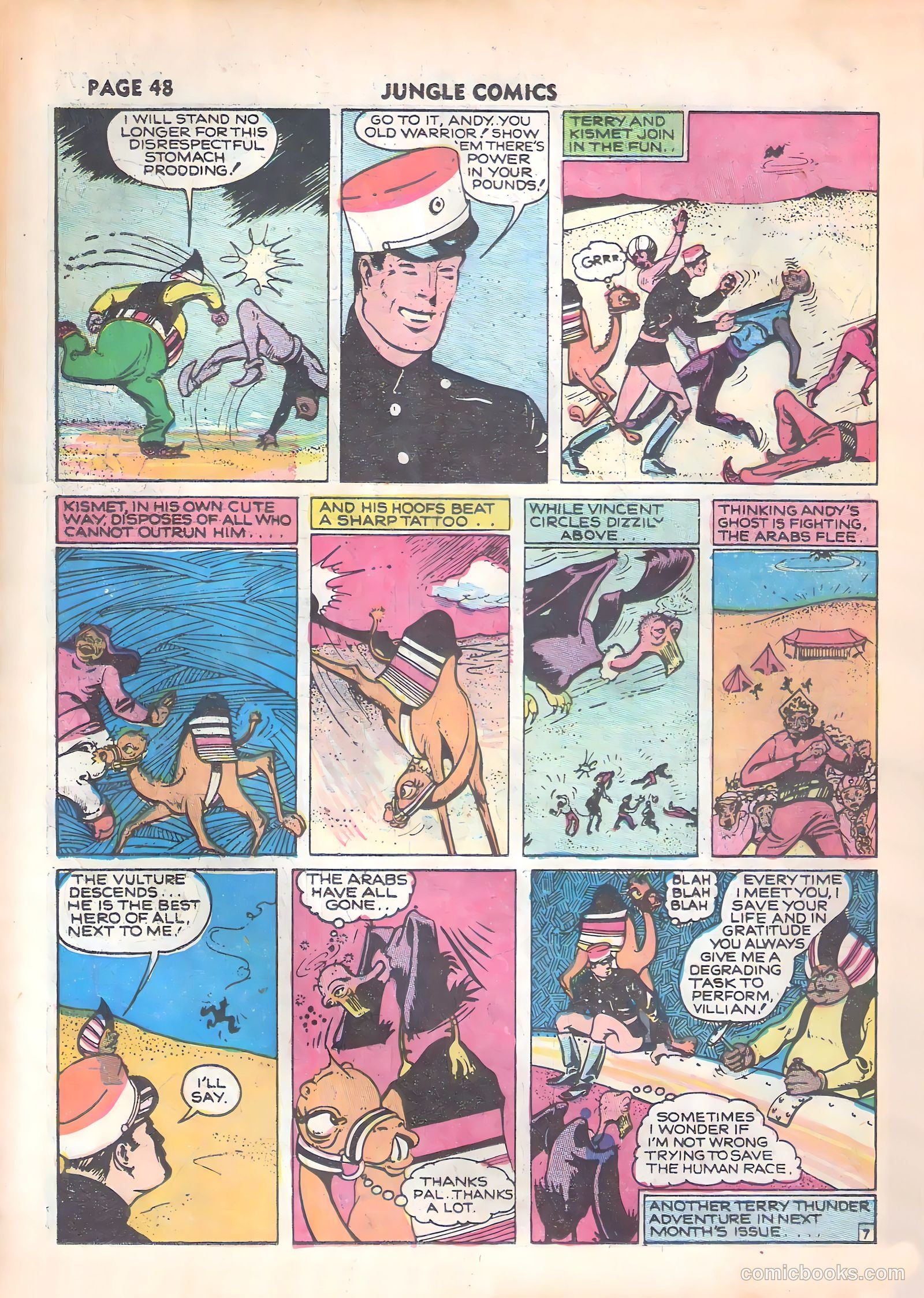 Jungle Comics #12 (1940) — page 50 of 68