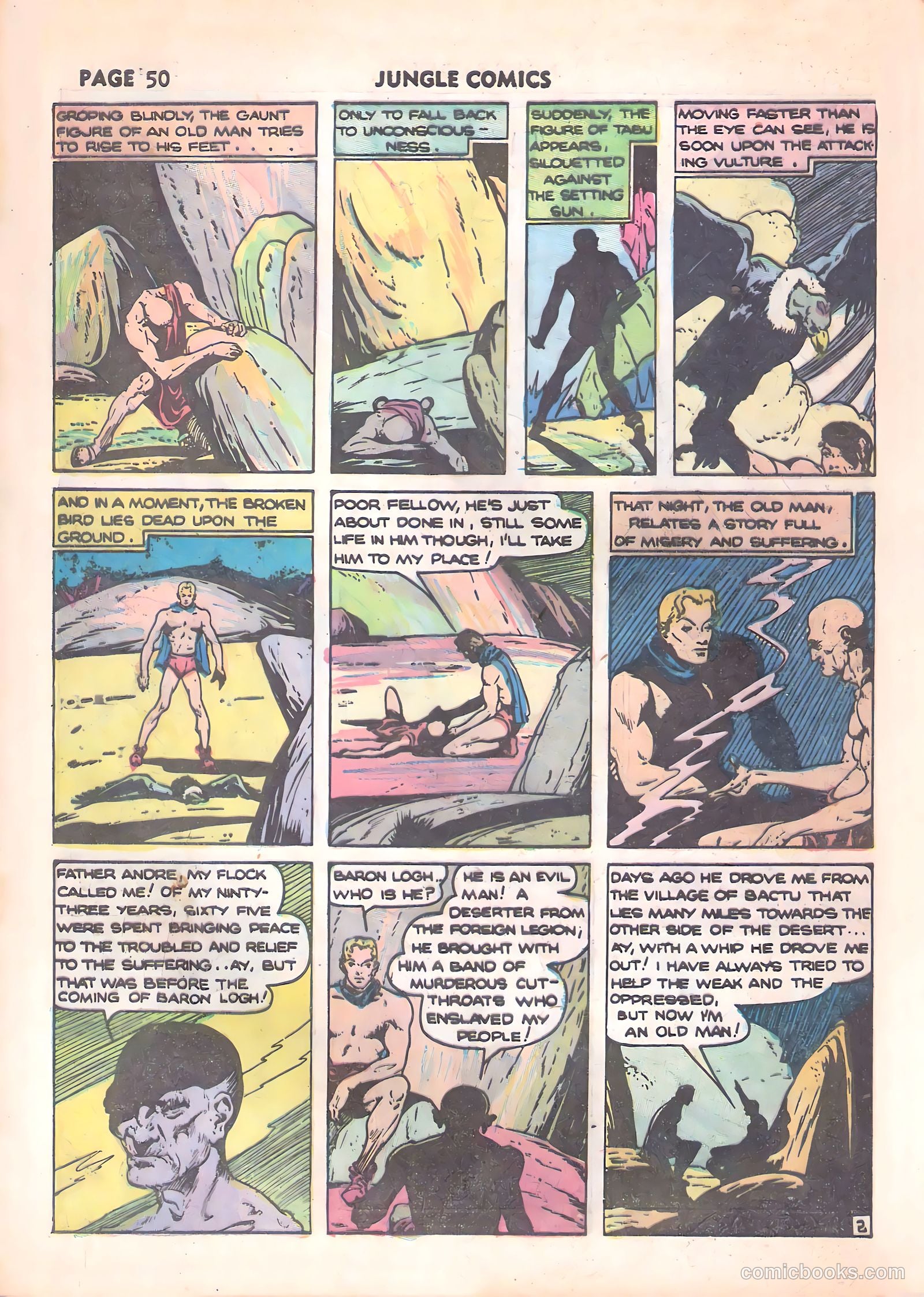 Jungle Comics #12 (1940) — page 52 of 68
