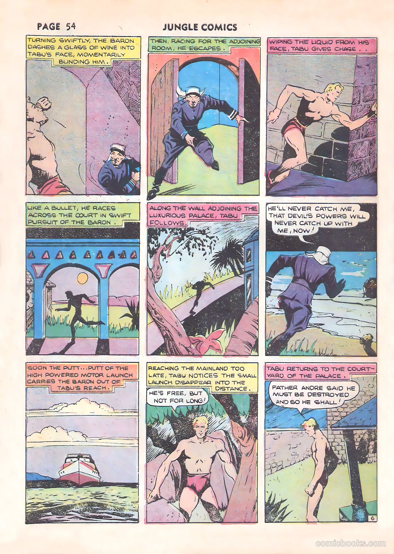 Jungle Comics #12 (1940) — page 56 of 68