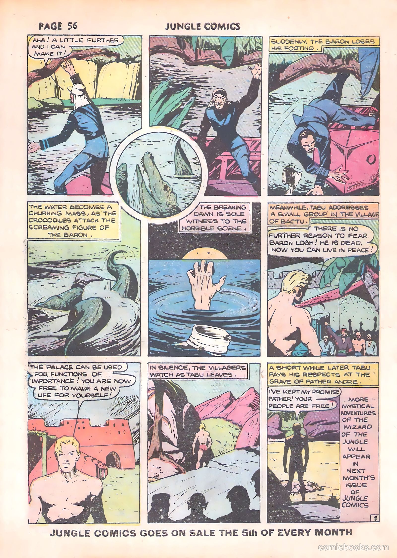 Jungle Comics #12 (1940) — page 58 of 68