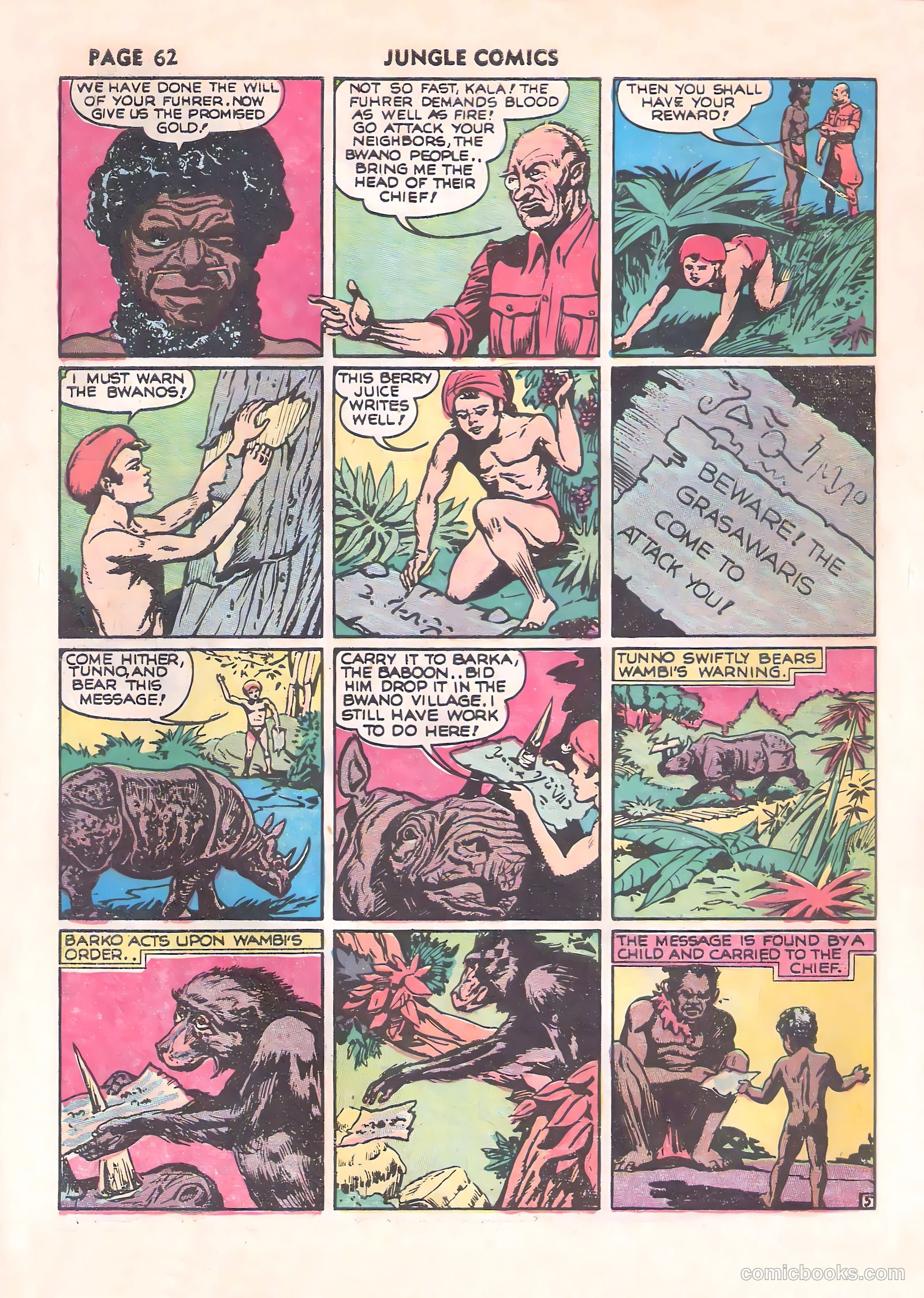 Jungle Comics #12 (1940) — page 64 of 68