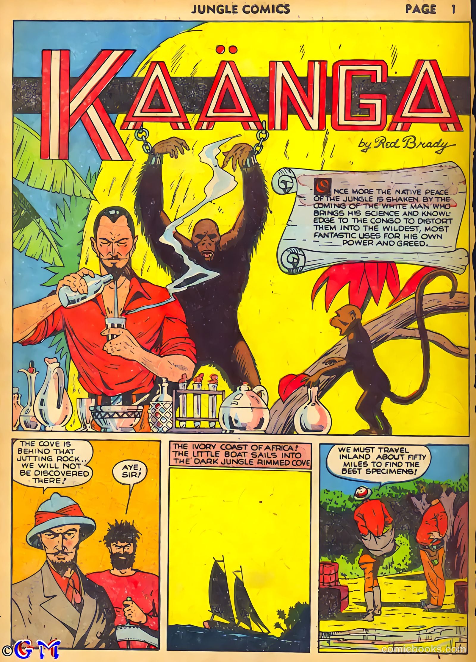 Jungle Comics #13 (1941) — page 3 of 68