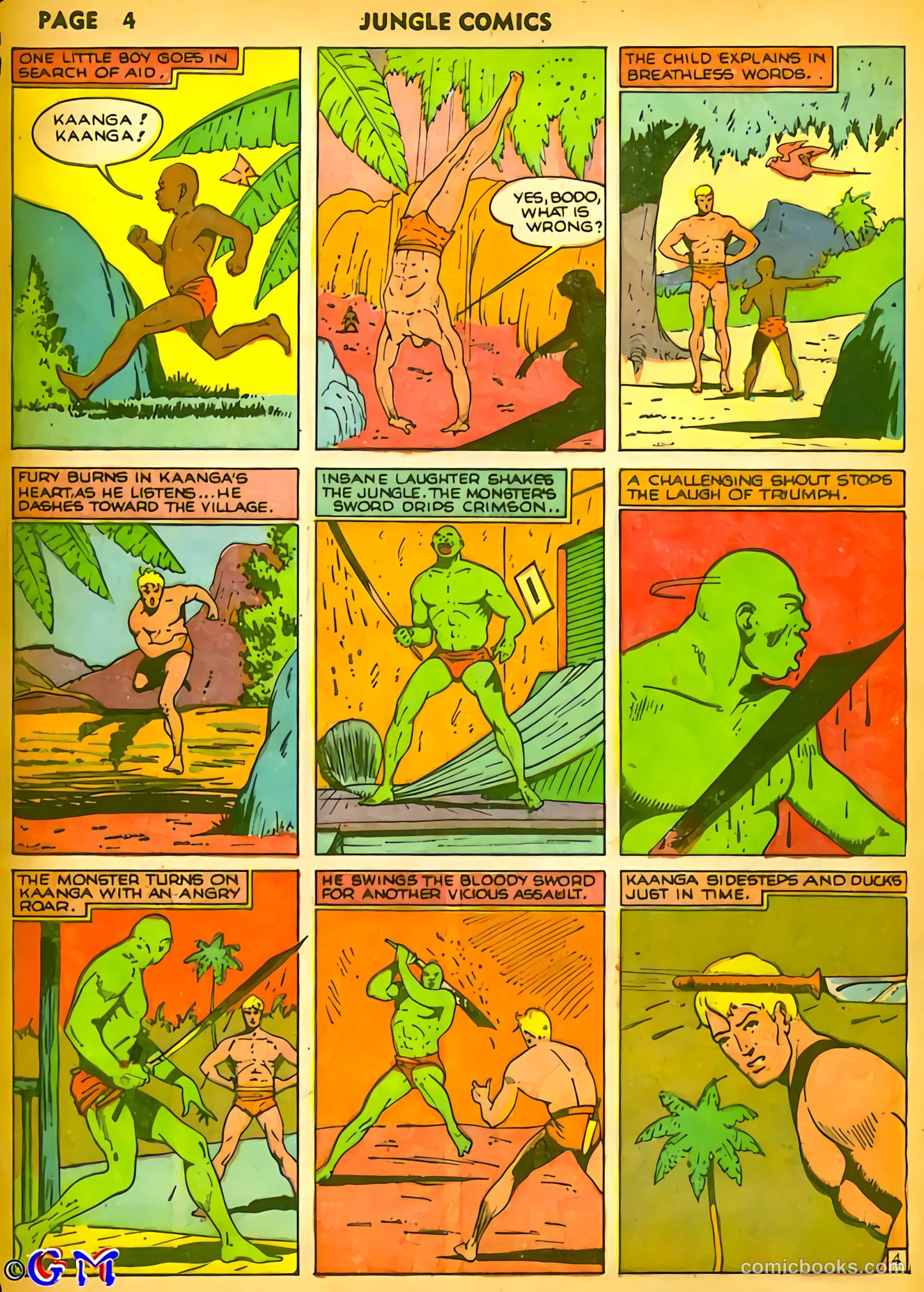 Jungle Comics #13 (1941) — page 6 of 68