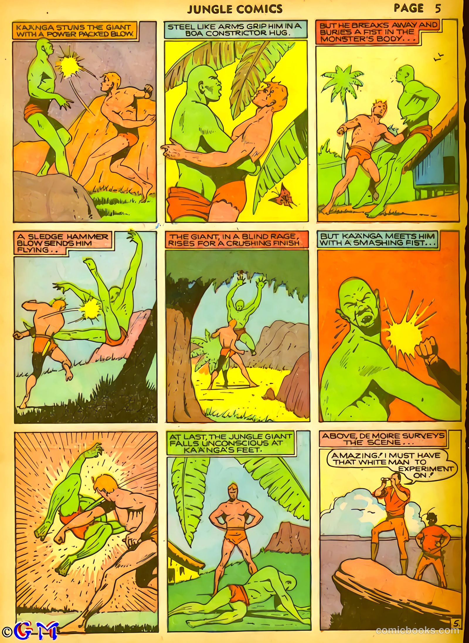 Jungle Comics #13 (1941) — page 7 of 68