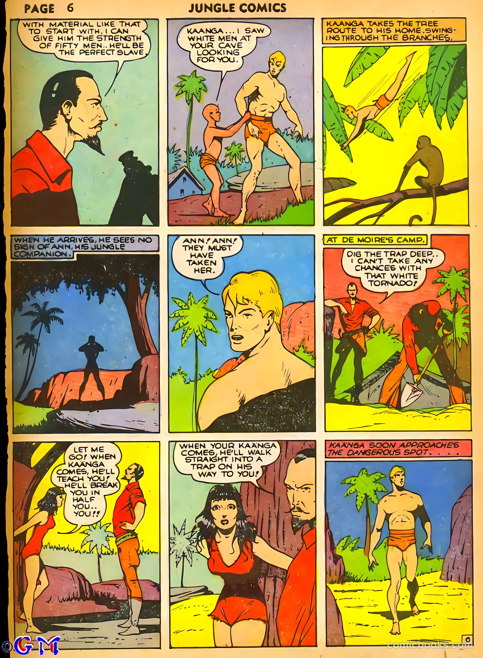 Jungle Comics #13 (1941) — page 8 of 68