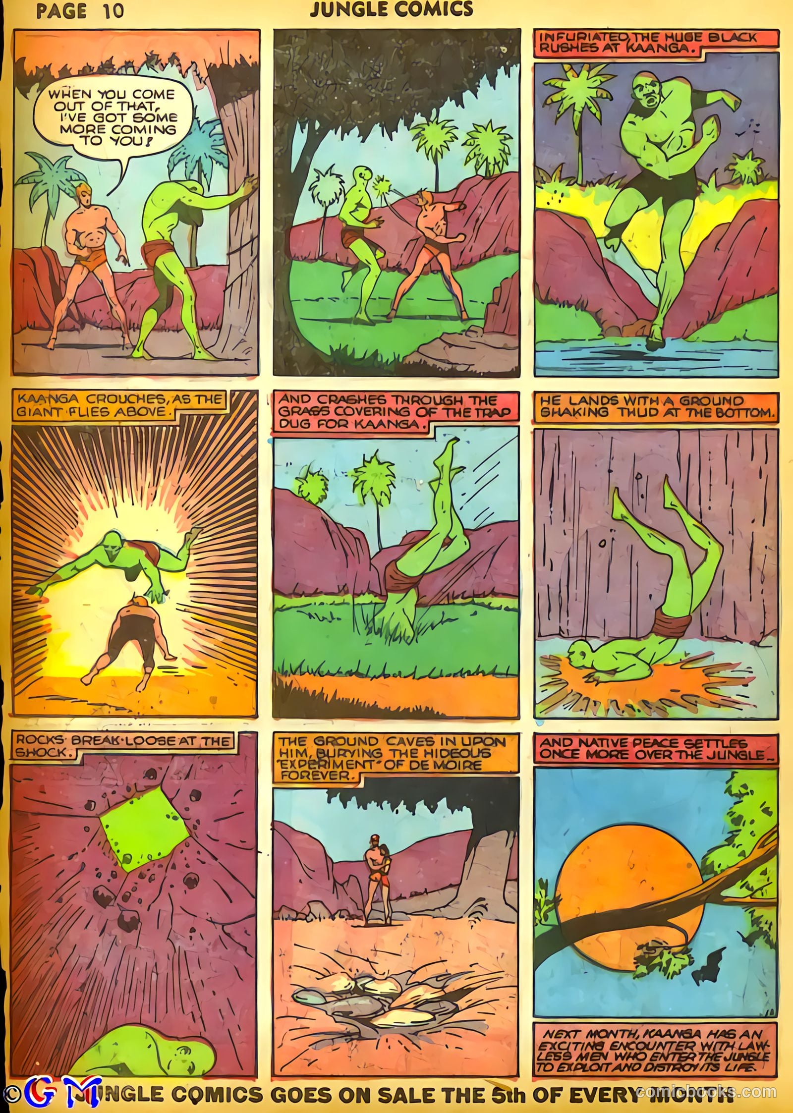 Jungle Comics #13 (1941) — page 12 of 68