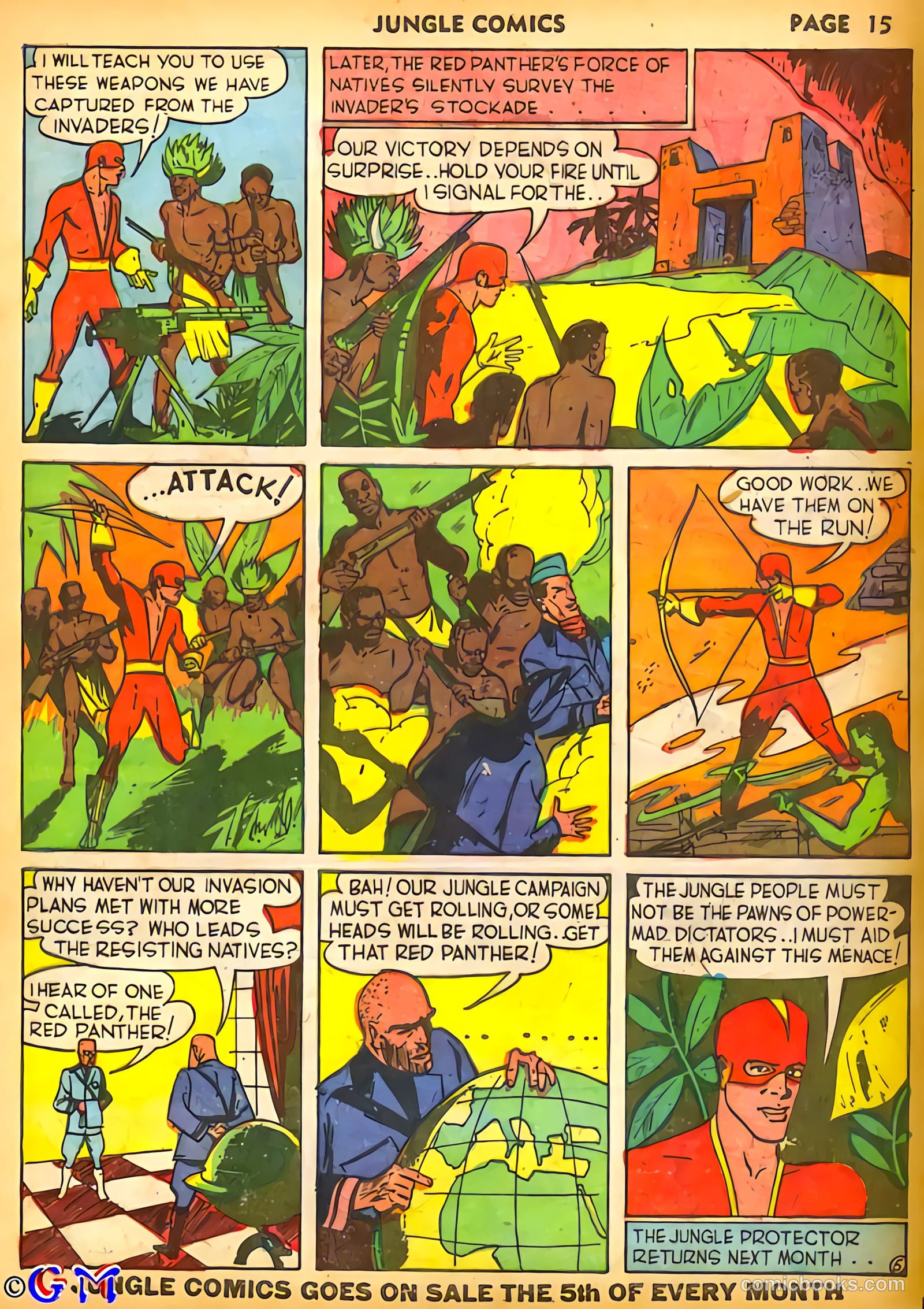 Jungle Comics #13 (1941) — page 17 of 68