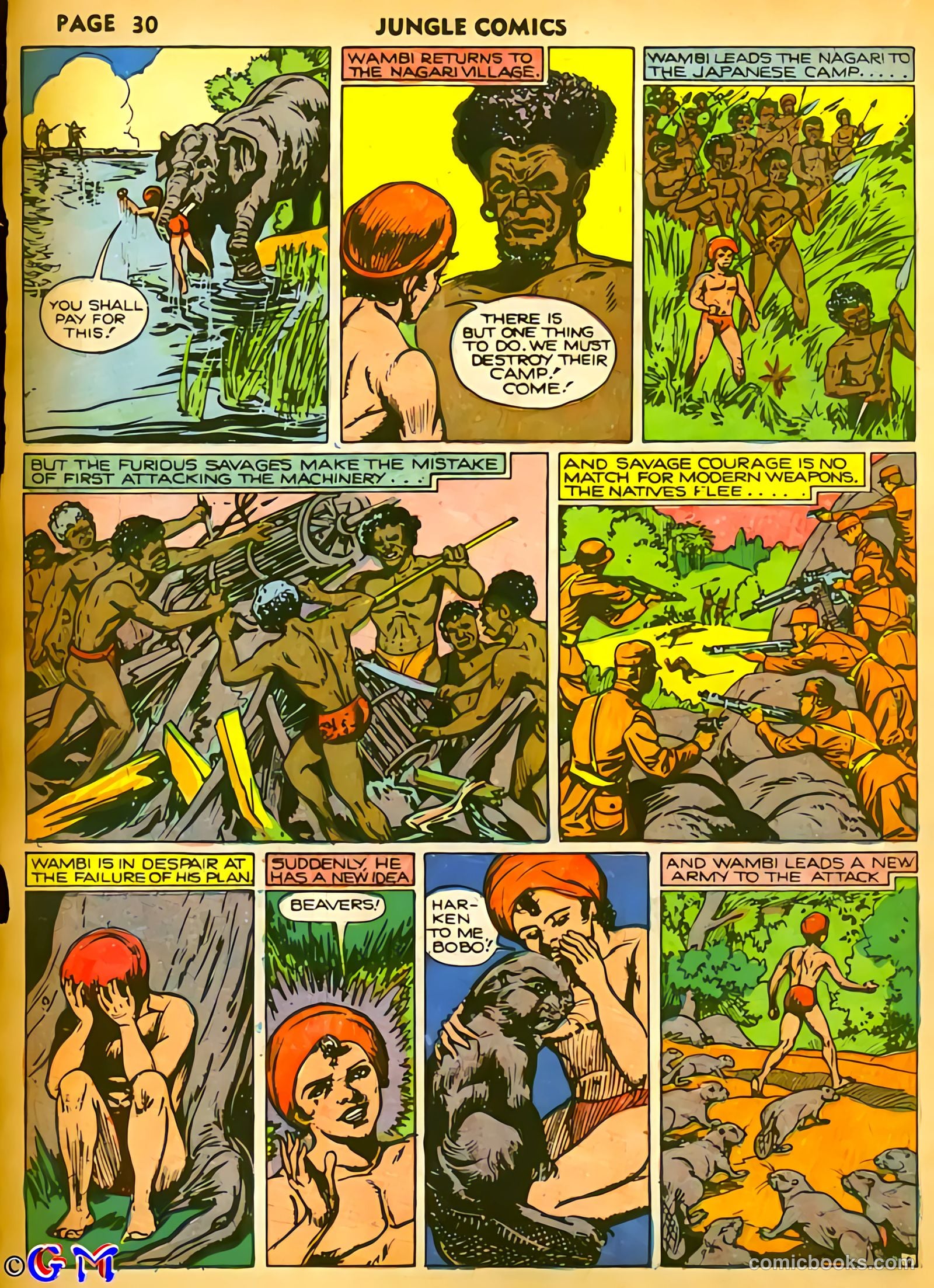 Jungle Comics #13 (1941) — page 32 of 68