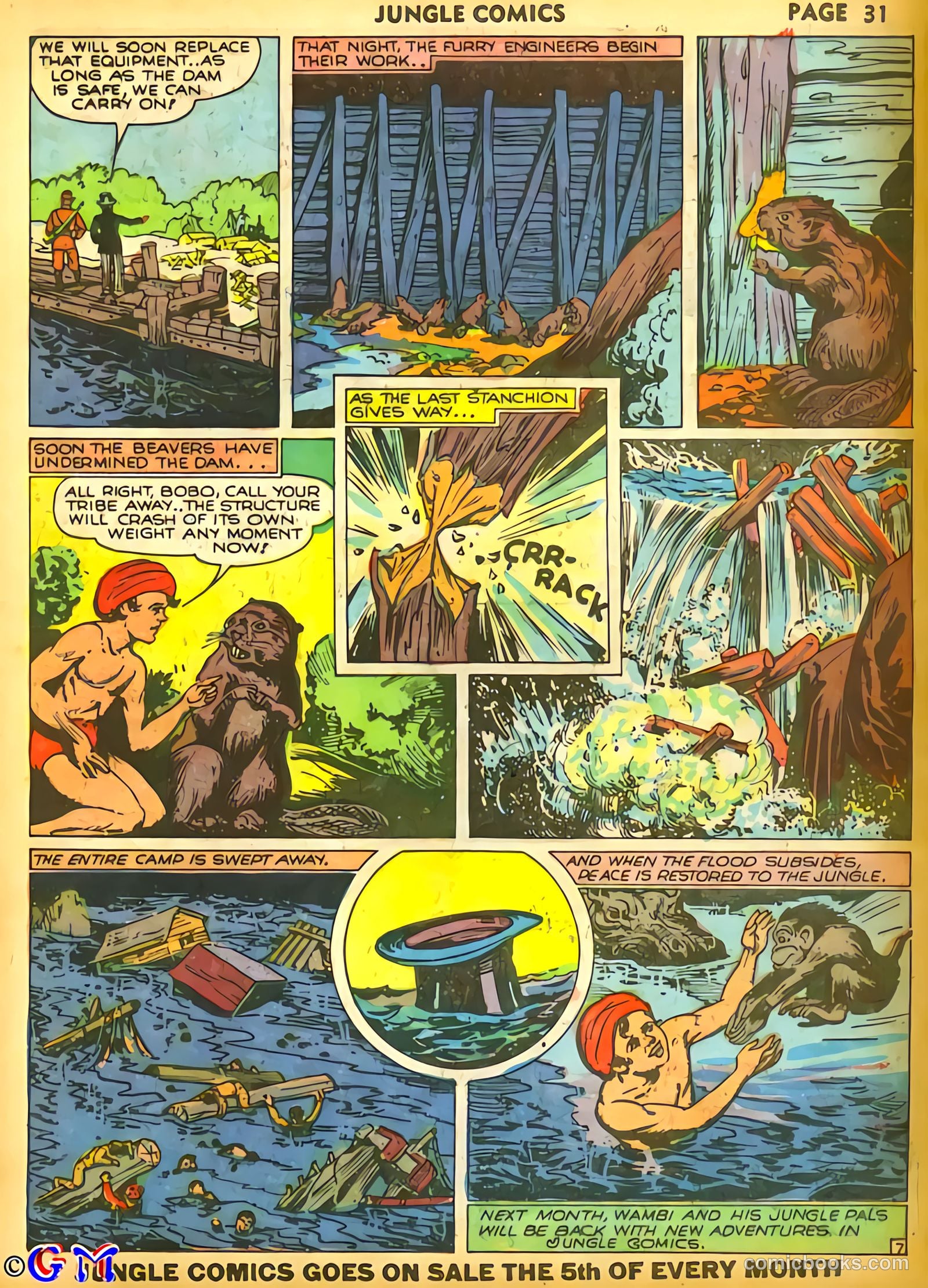 Jungle Comics #13 (1941) — page 33 of 68