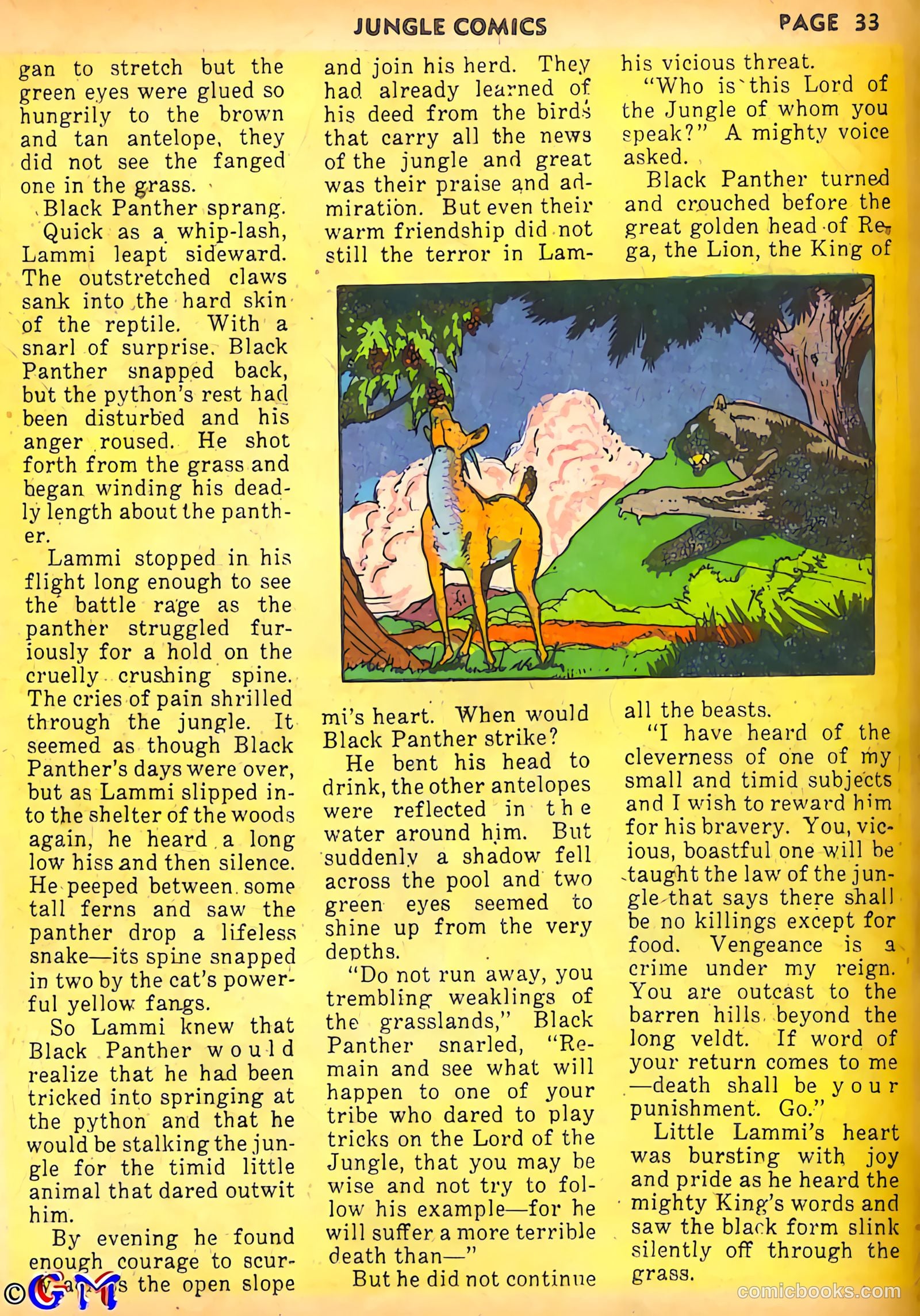 Jungle Comics #13 (1941) — page 35 of 68