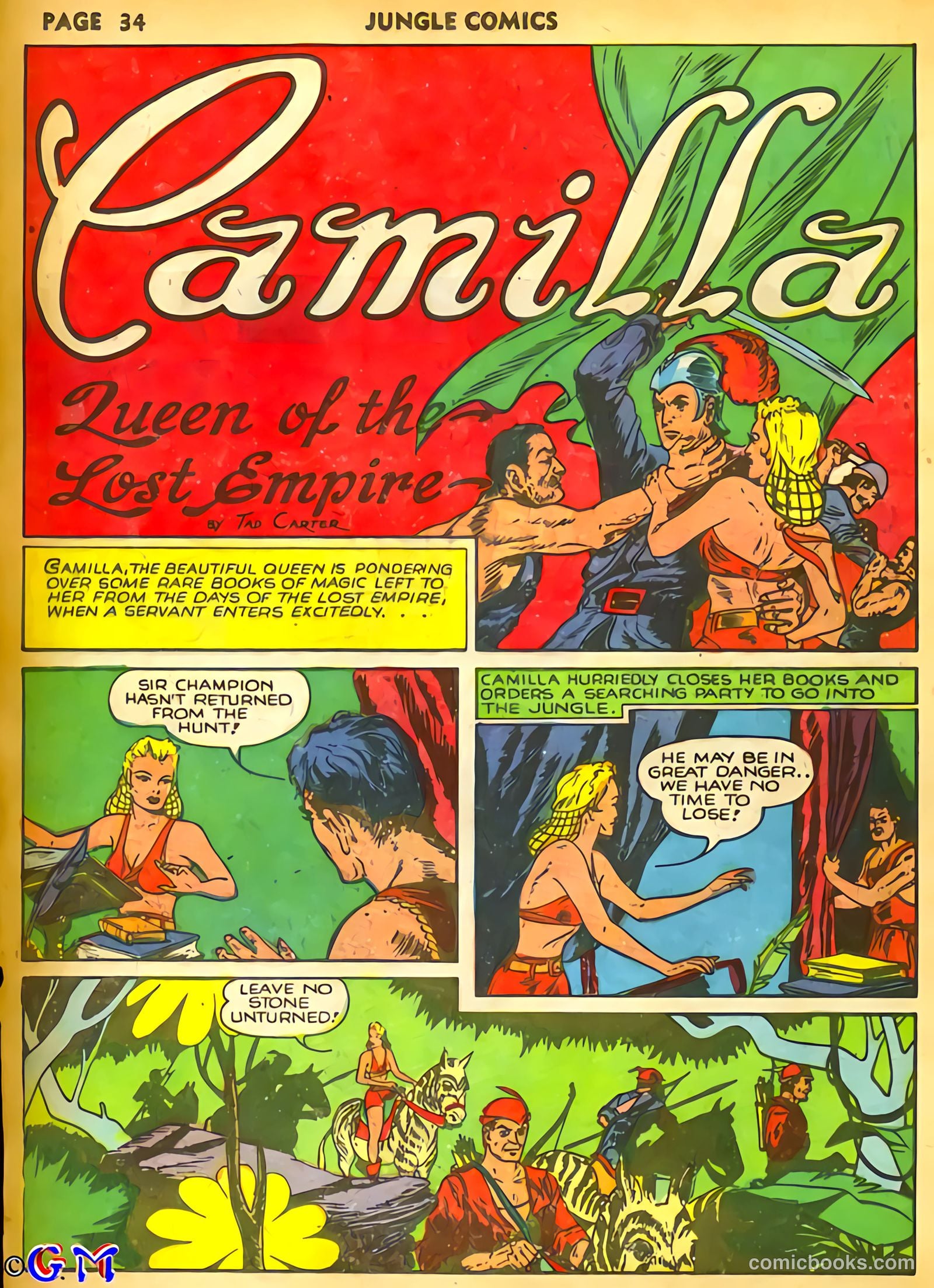 Jungle Comics #13 (1941) — page 36 of 68