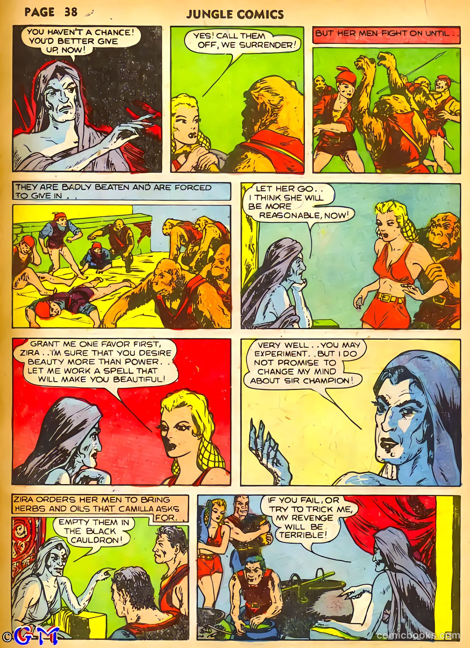 Jungle Comics #13 (1941) — page 40 of 68