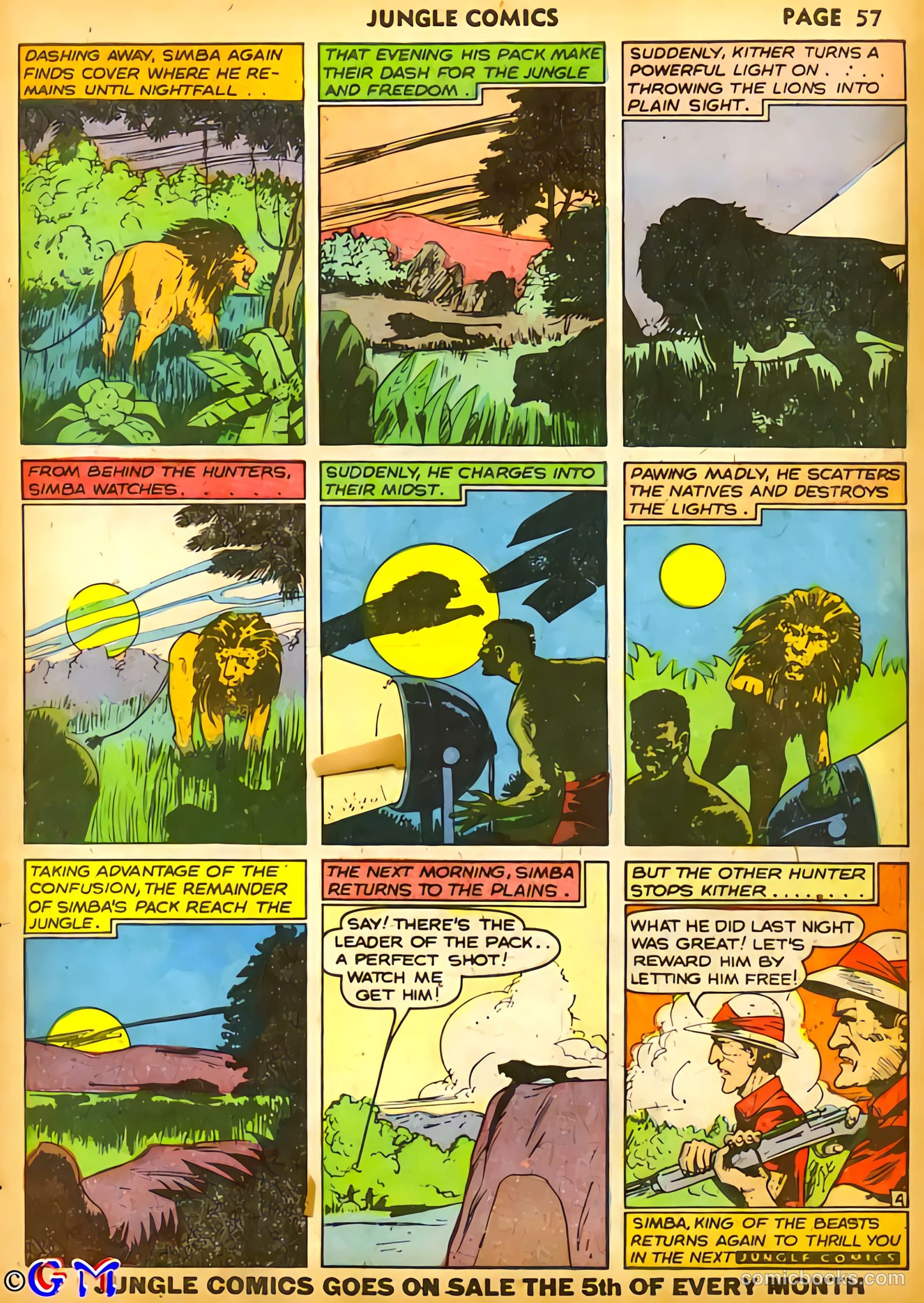 Jungle Comics #13 (1941) — page 59 of 68