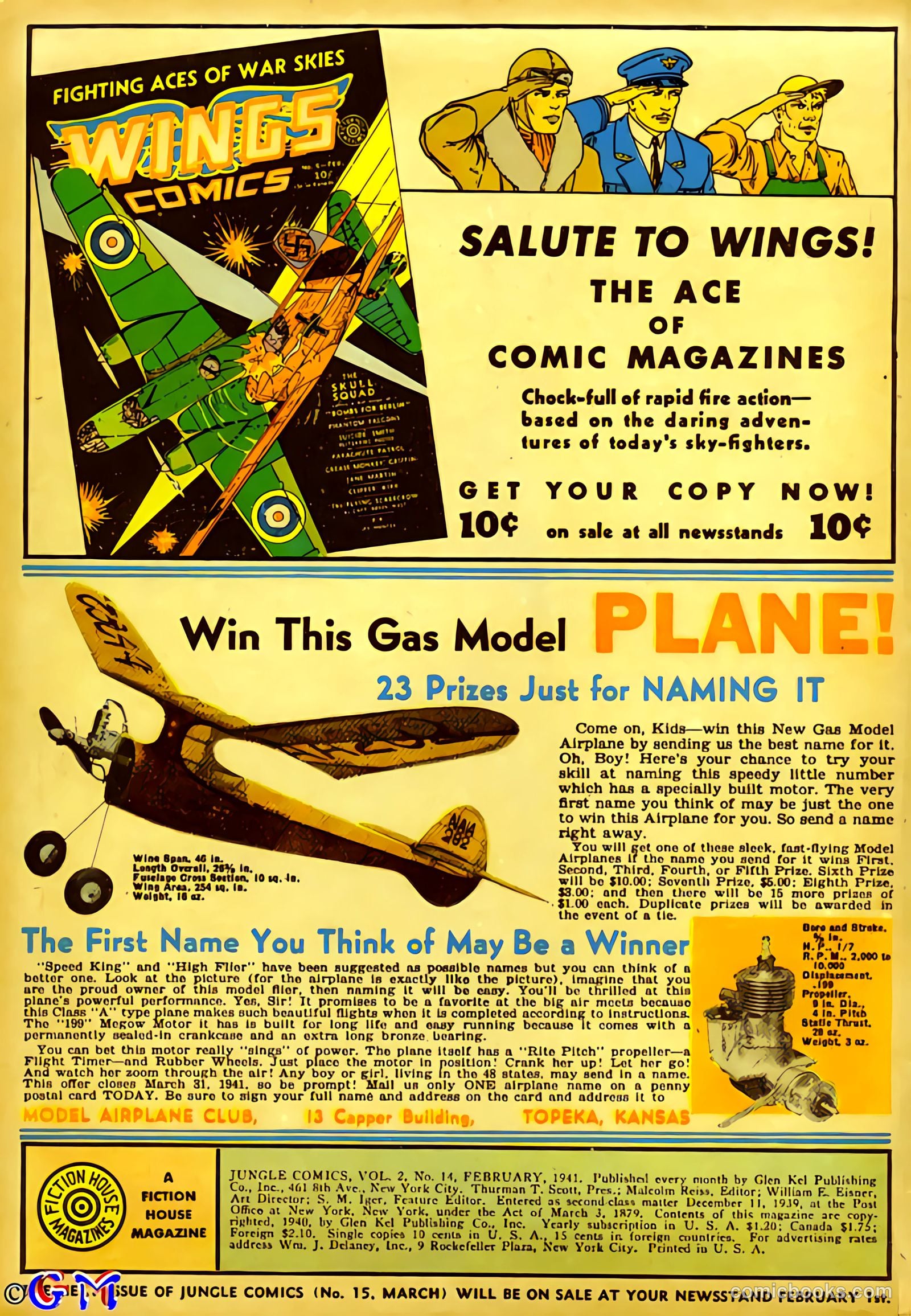 Jungle Comics #14 (1941) — page 2 of 68