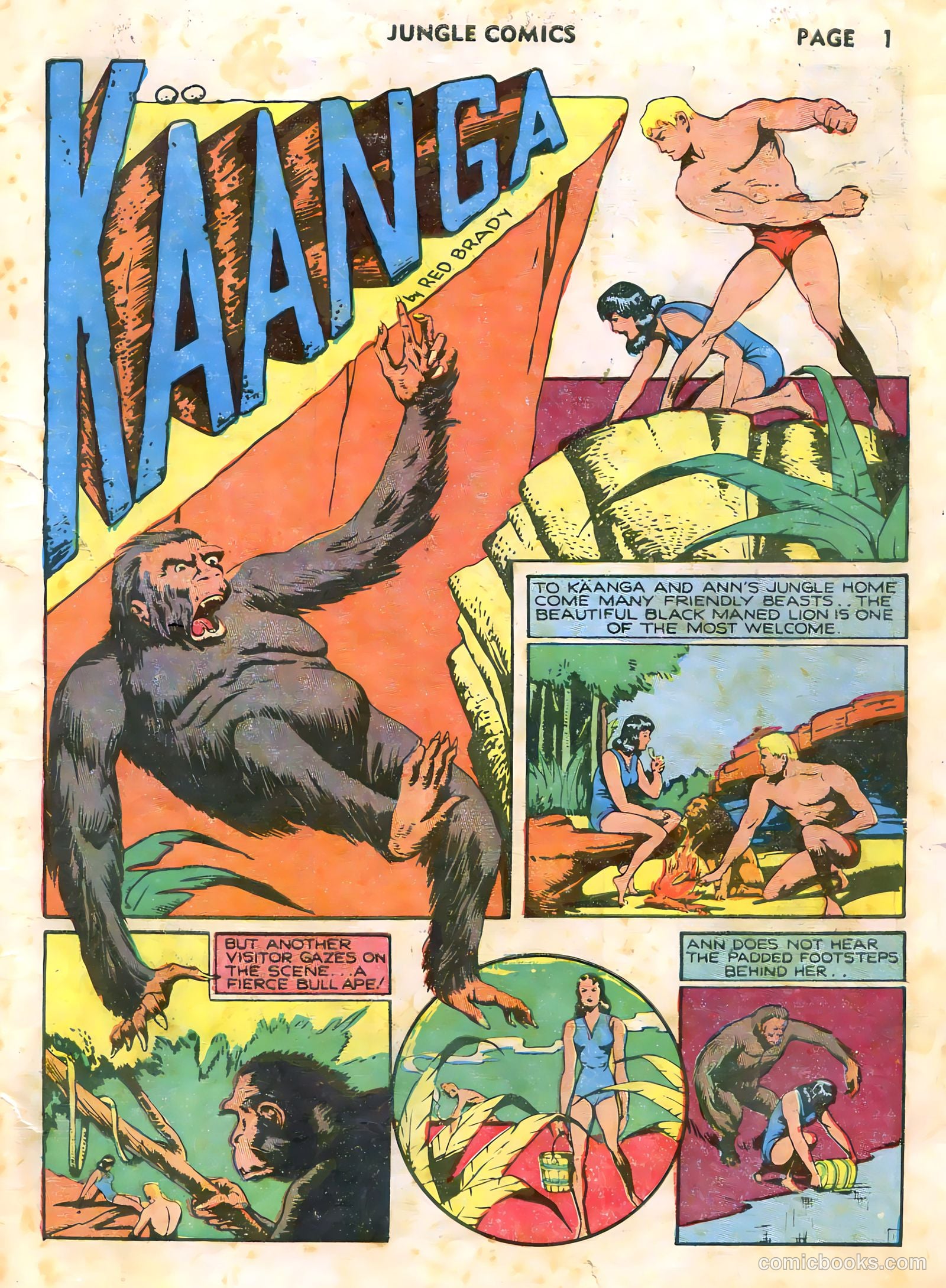 Jungle Comics #14 (1941) — page 3 of 68