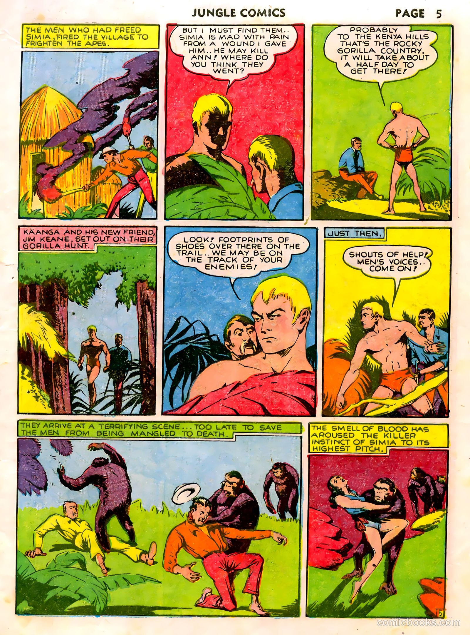 Jungle Comics #14 (1941) — page 7 of 68