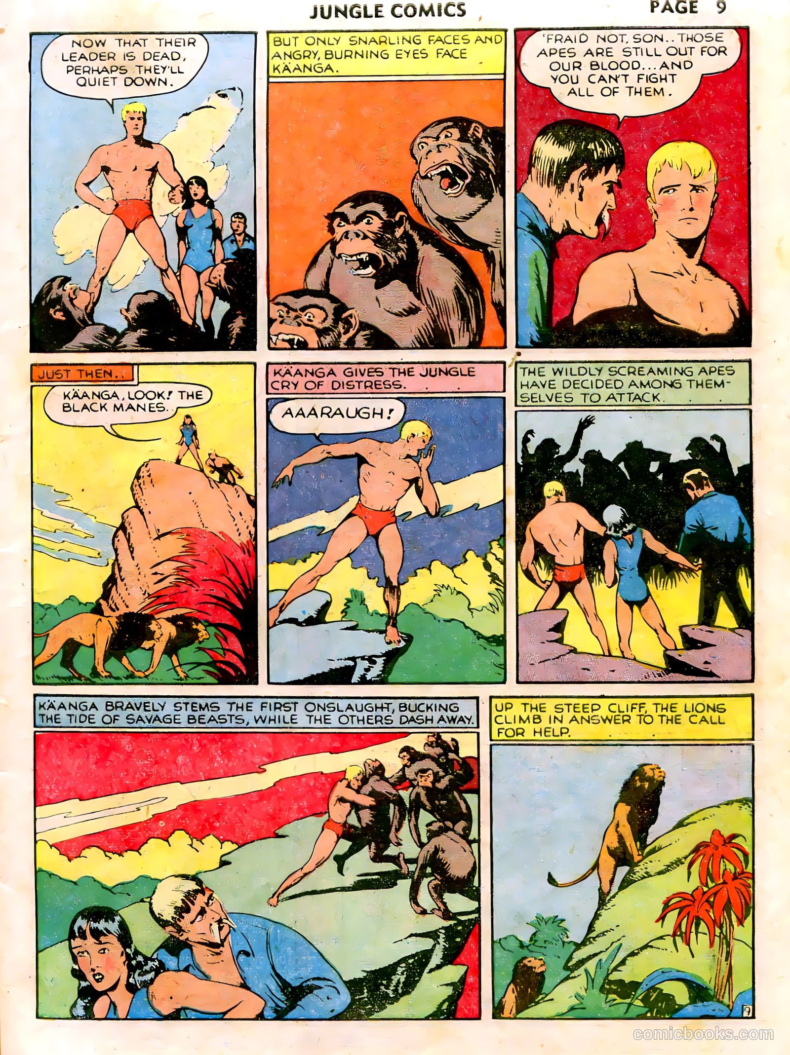 Jungle Comics #14 (1941) — page 11 of 68