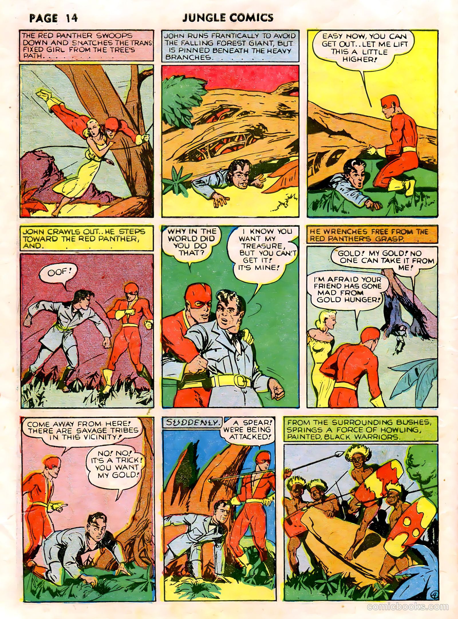 Jungle Comics #14 (1941) — page 16 of 68