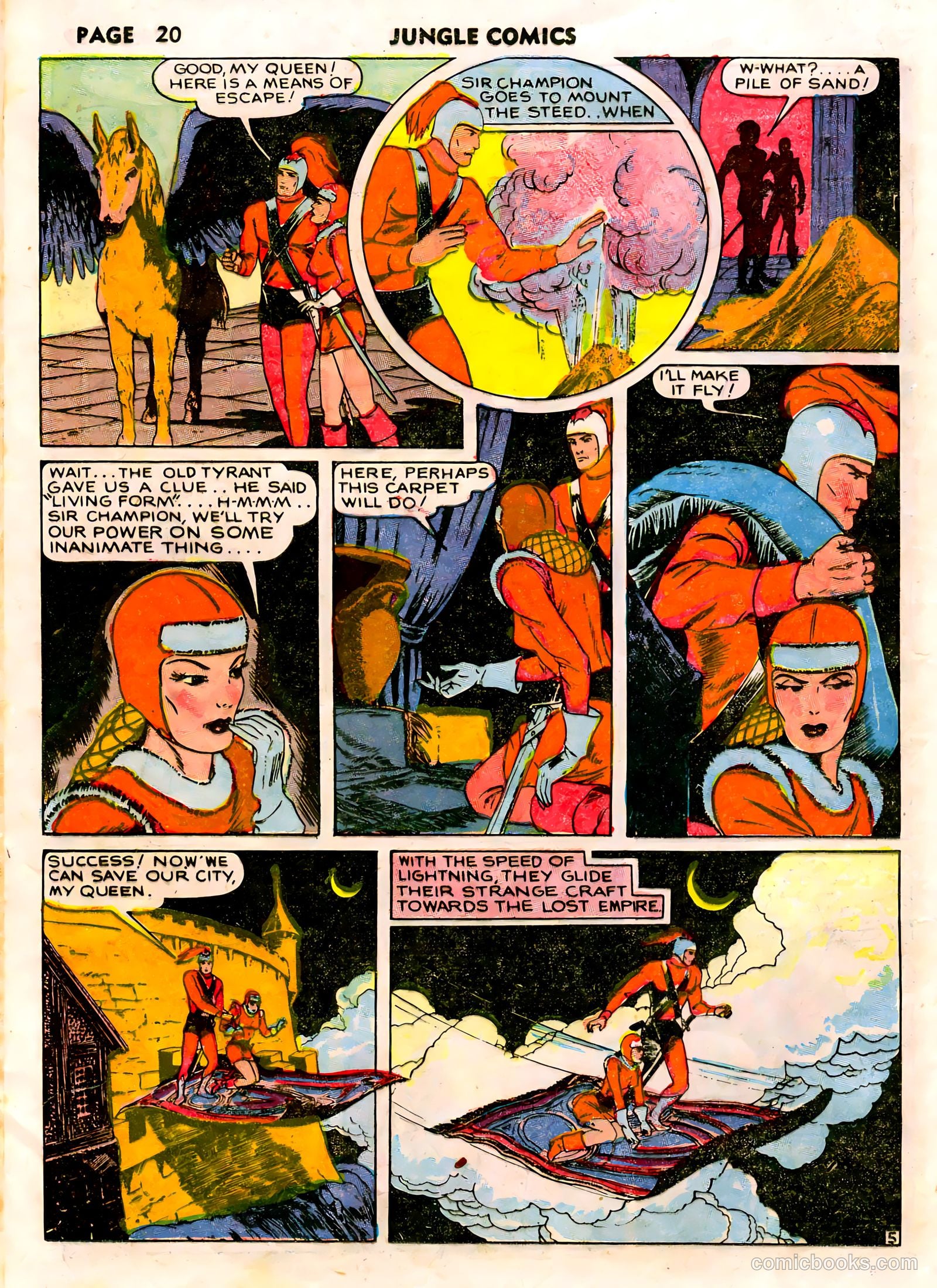 Jungle Comics #14 (1941) — page 22 of 68
