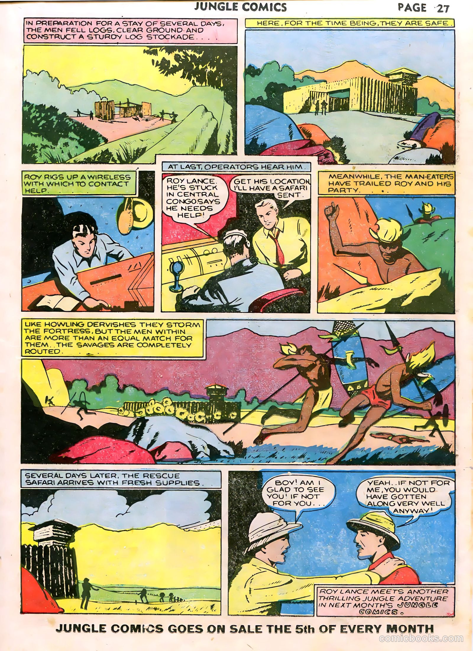 Jungle Comics #14 (1941) — page 29 of 68