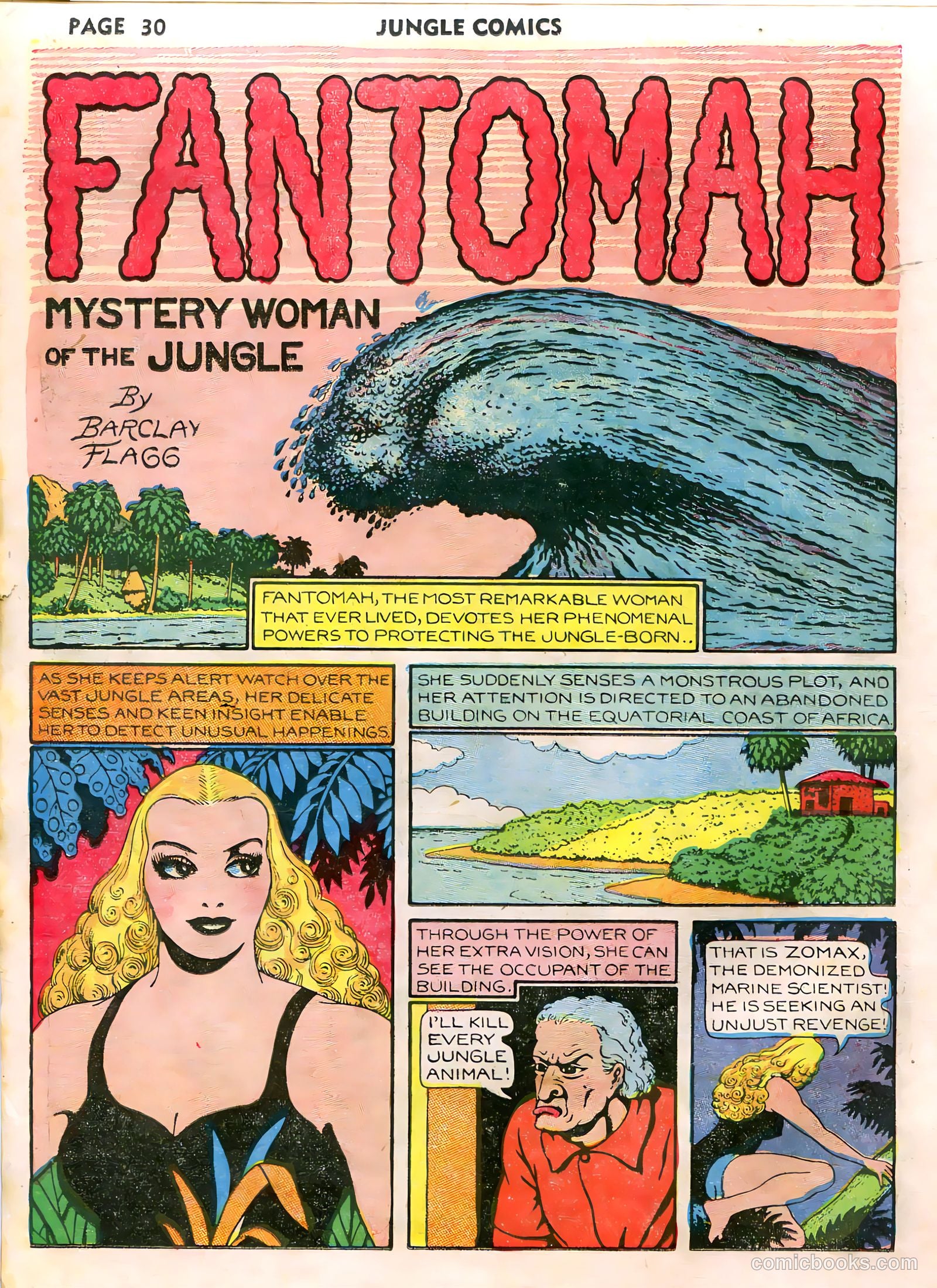 Jungle Comics #14 (1941) — page 32 of 68
