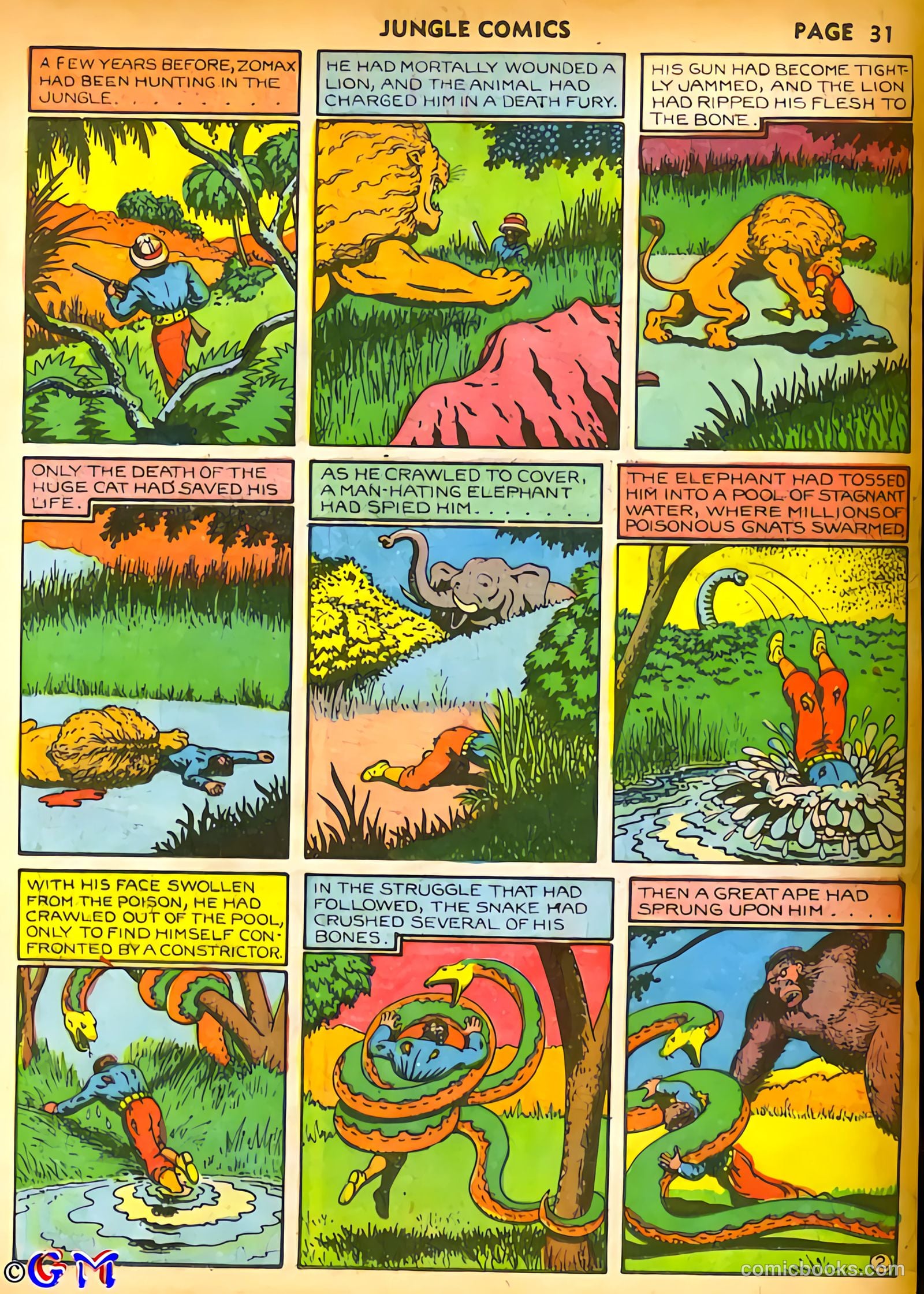 Jungle Comics #14 (1941) — page 33 of 68
