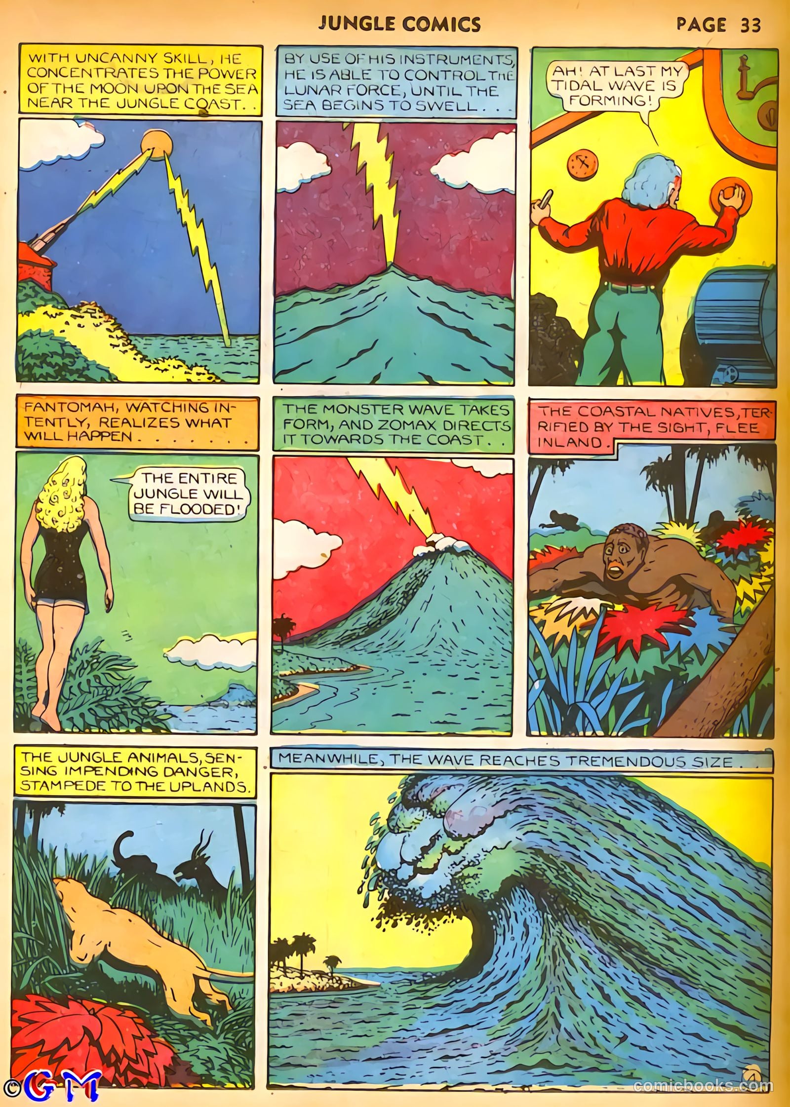 Jungle Comics #14 (1941) — page 35 of 68