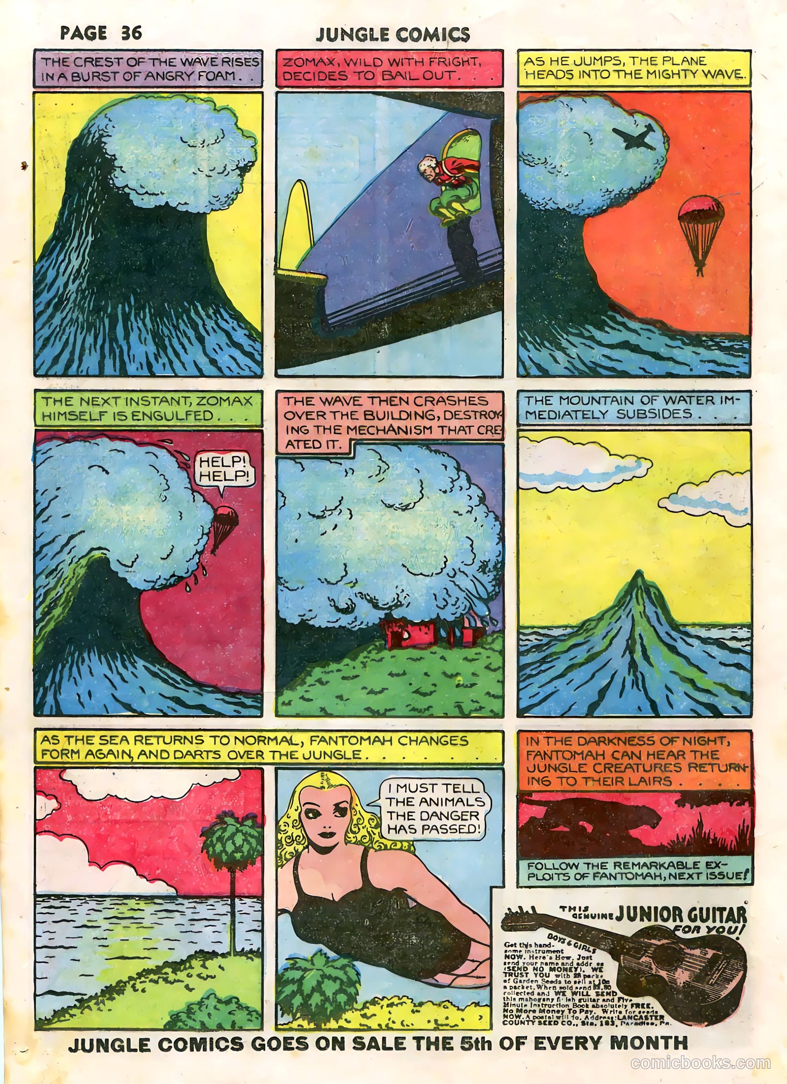 Jungle Comics #14 (1941) — page 38 of 68