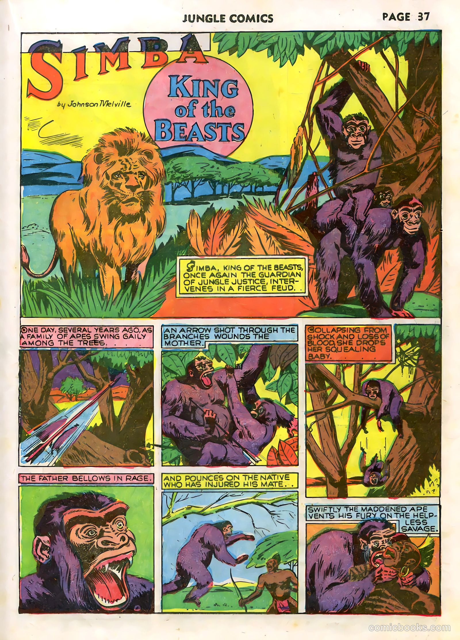 Jungle Comics #14 (1941) — page 39 of 68