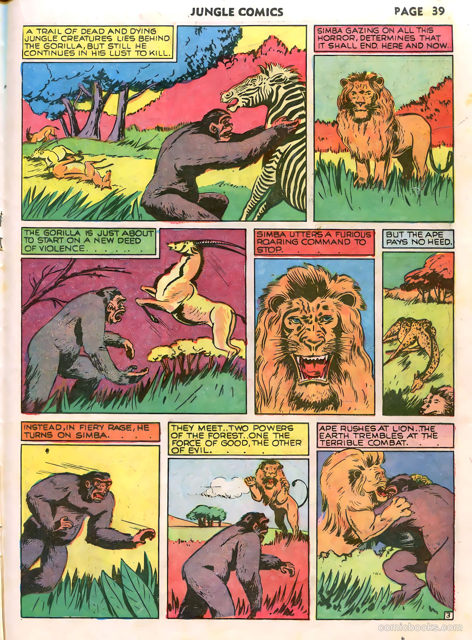 Jungle Comics #14 (1941) — page 41 of 68