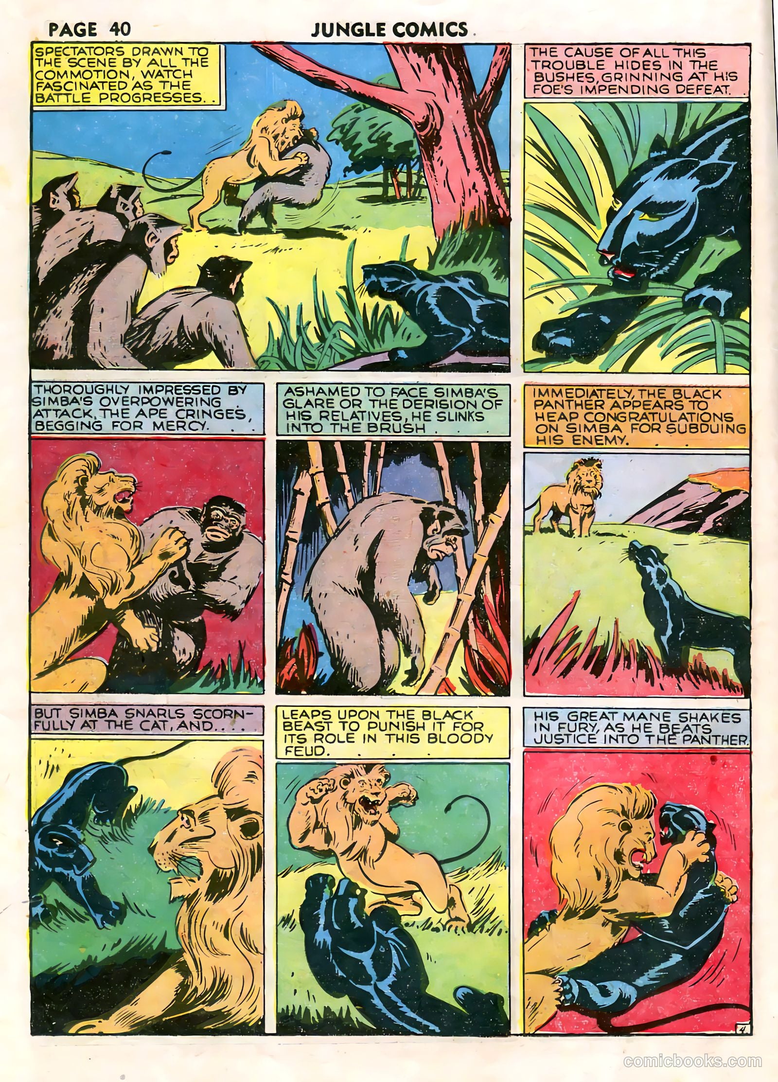 Jungle Comics #14 (1941) — page 42 of 68