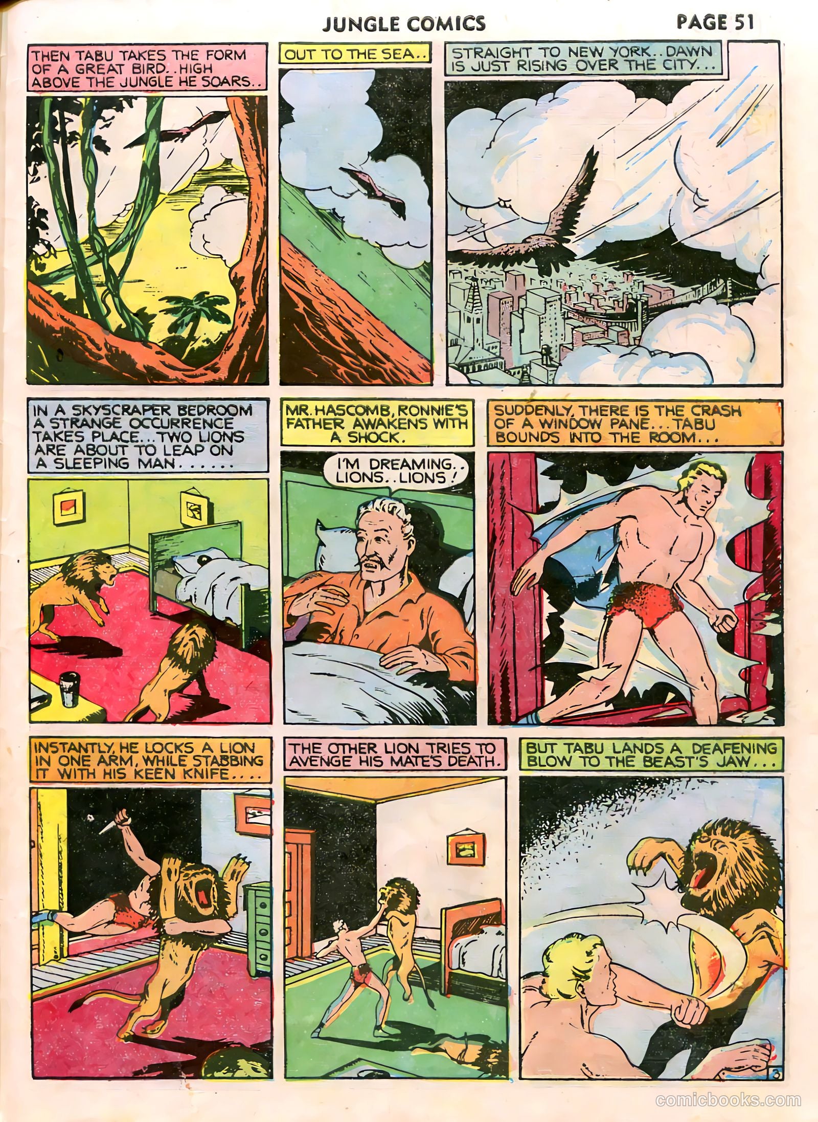 Jungle Comics #14 (1941) — page 53 of 68
