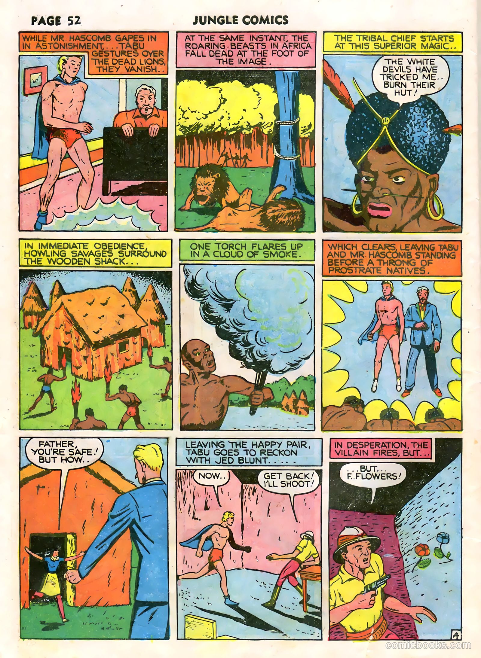 Jungle Comics #14 (1941) — page 54 of 68
