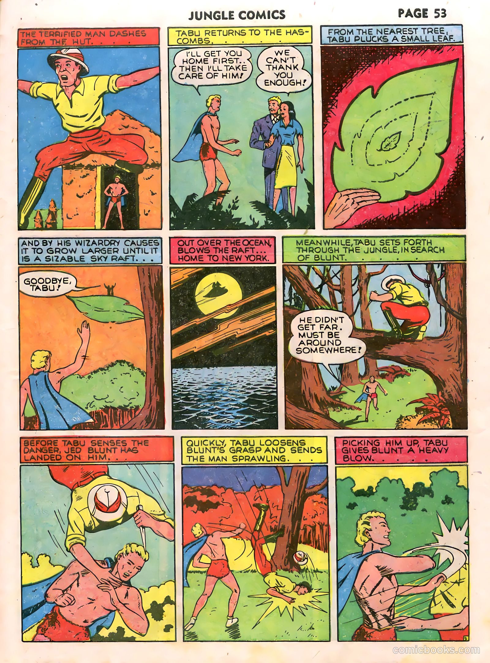 Jungle Comics #14 (1941) — page 55 of 68
