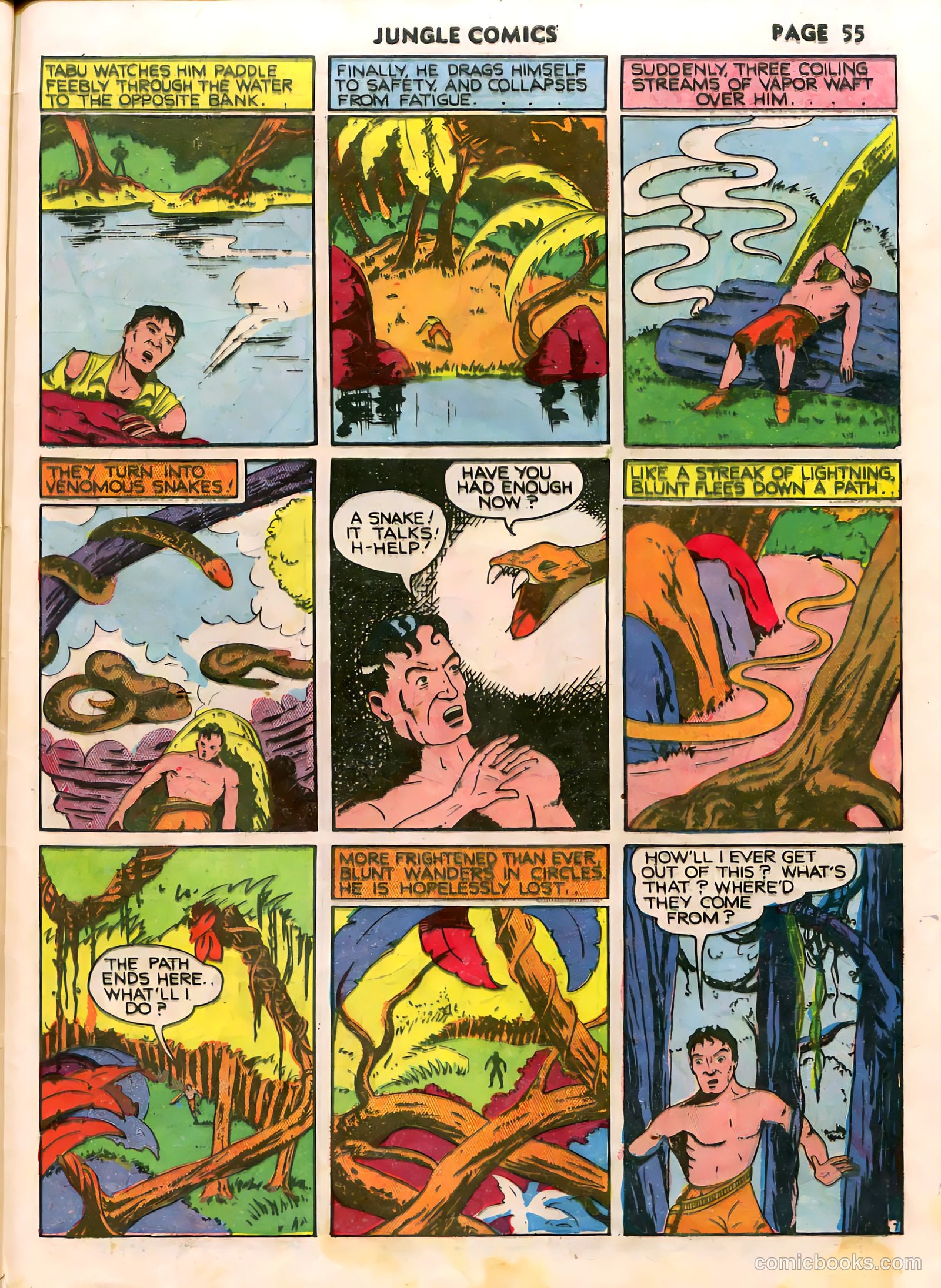 Jungle Comics #14 (1941) — page 57 of 68
