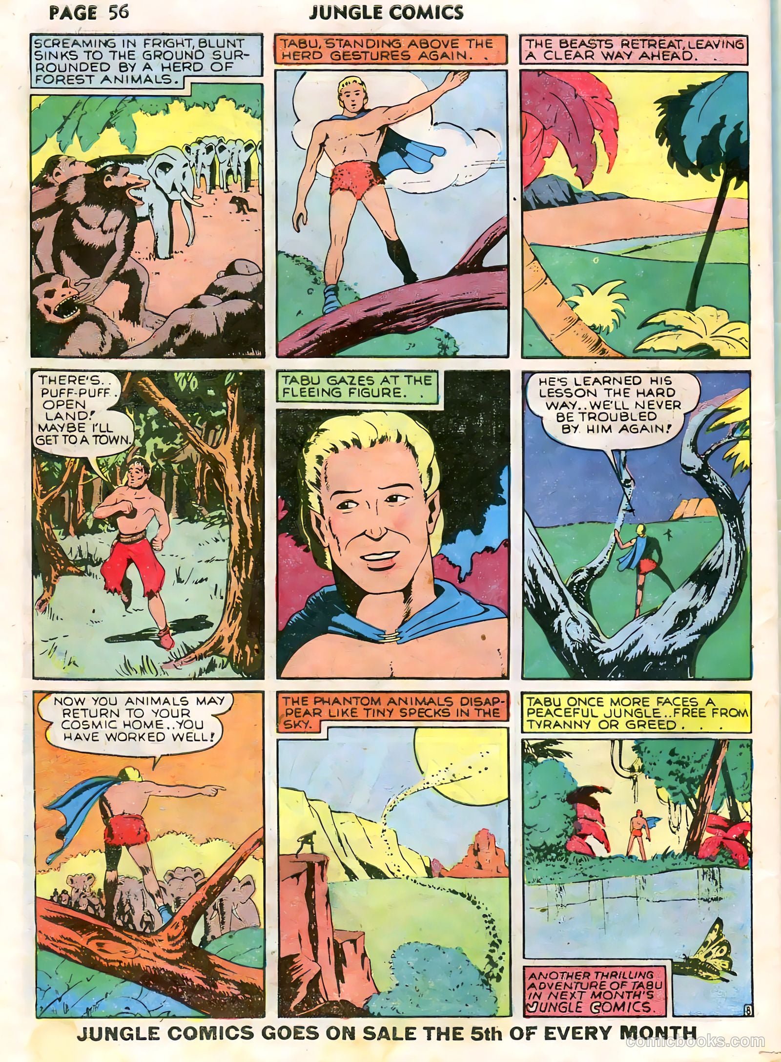 Jungle Comics #14 (1941) — page 58 of 68