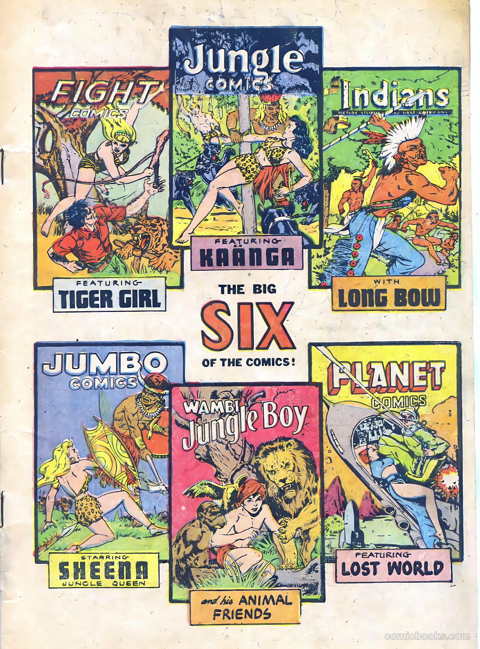 Jungle Comics #141 (1951) — page 3 of 36