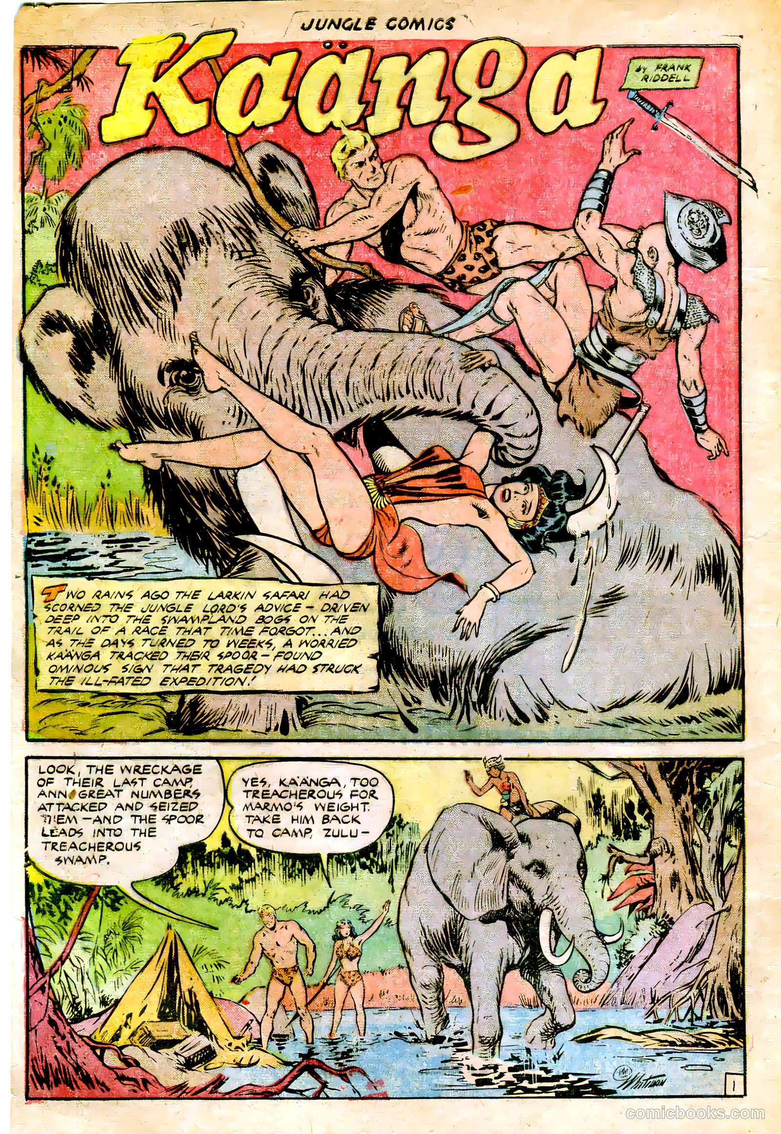 Jungle Comics #141 (1951) — page 4 of 36