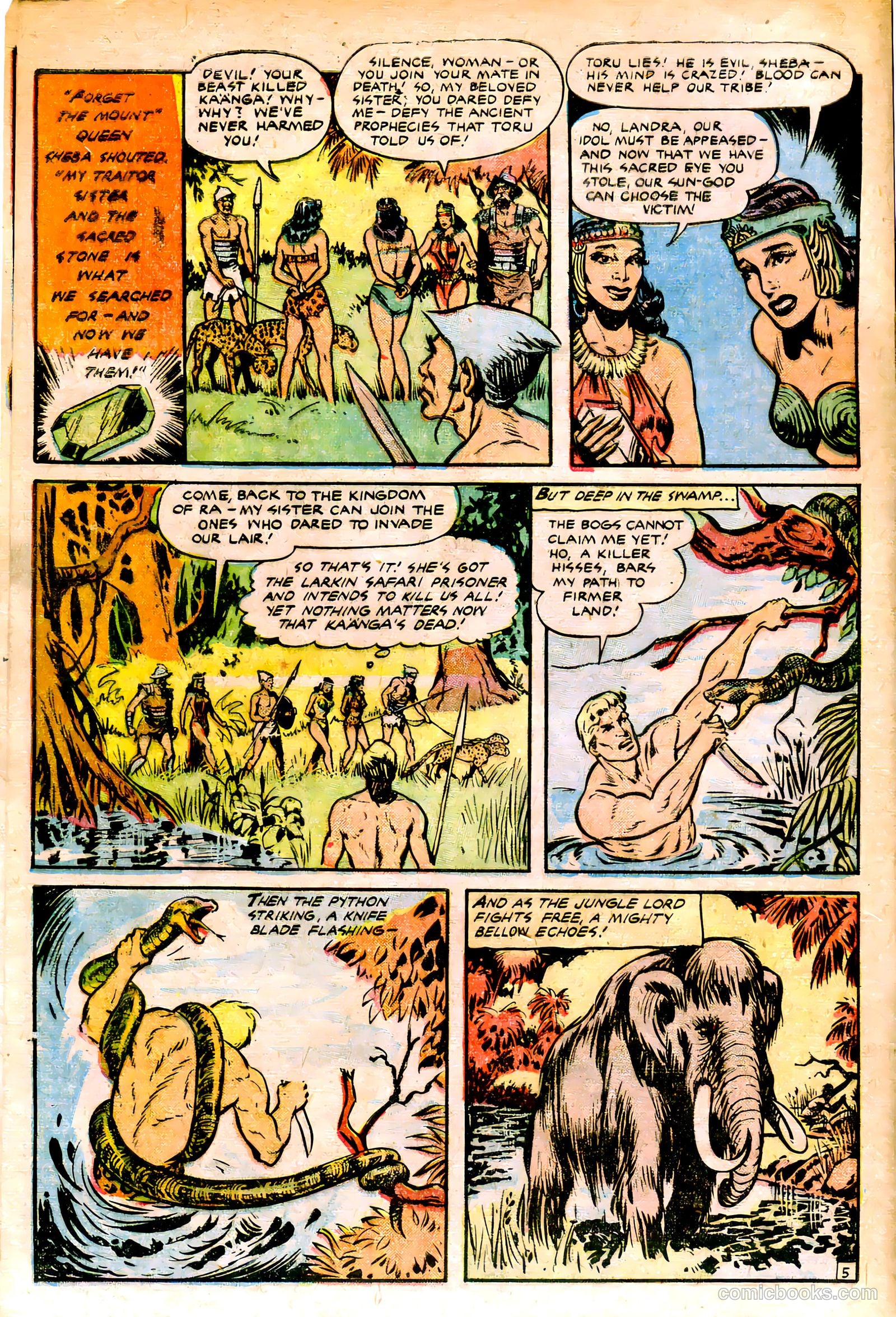 Jungle Comics #141 (1951) — page 8 of 36