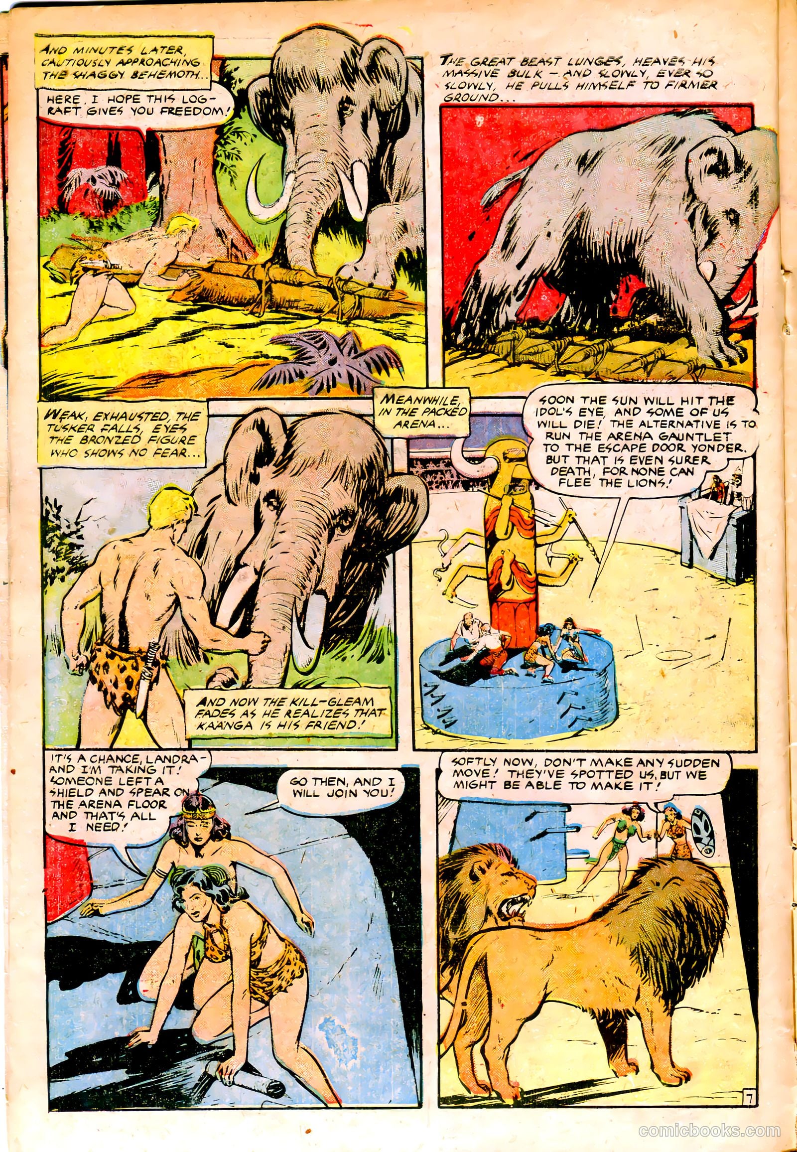 Jungle Comics #141 (1951) — page 10 of 36