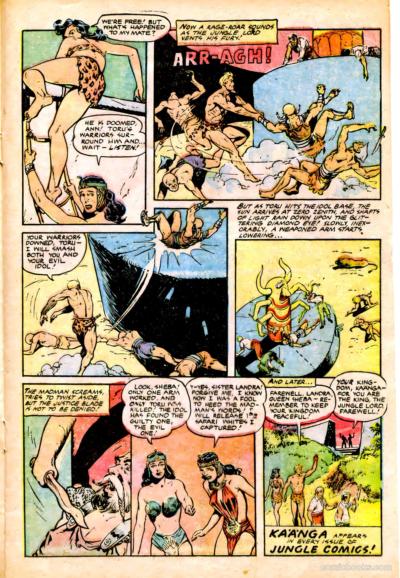 Jungle Comics #141 (1951) — page 13 of 36