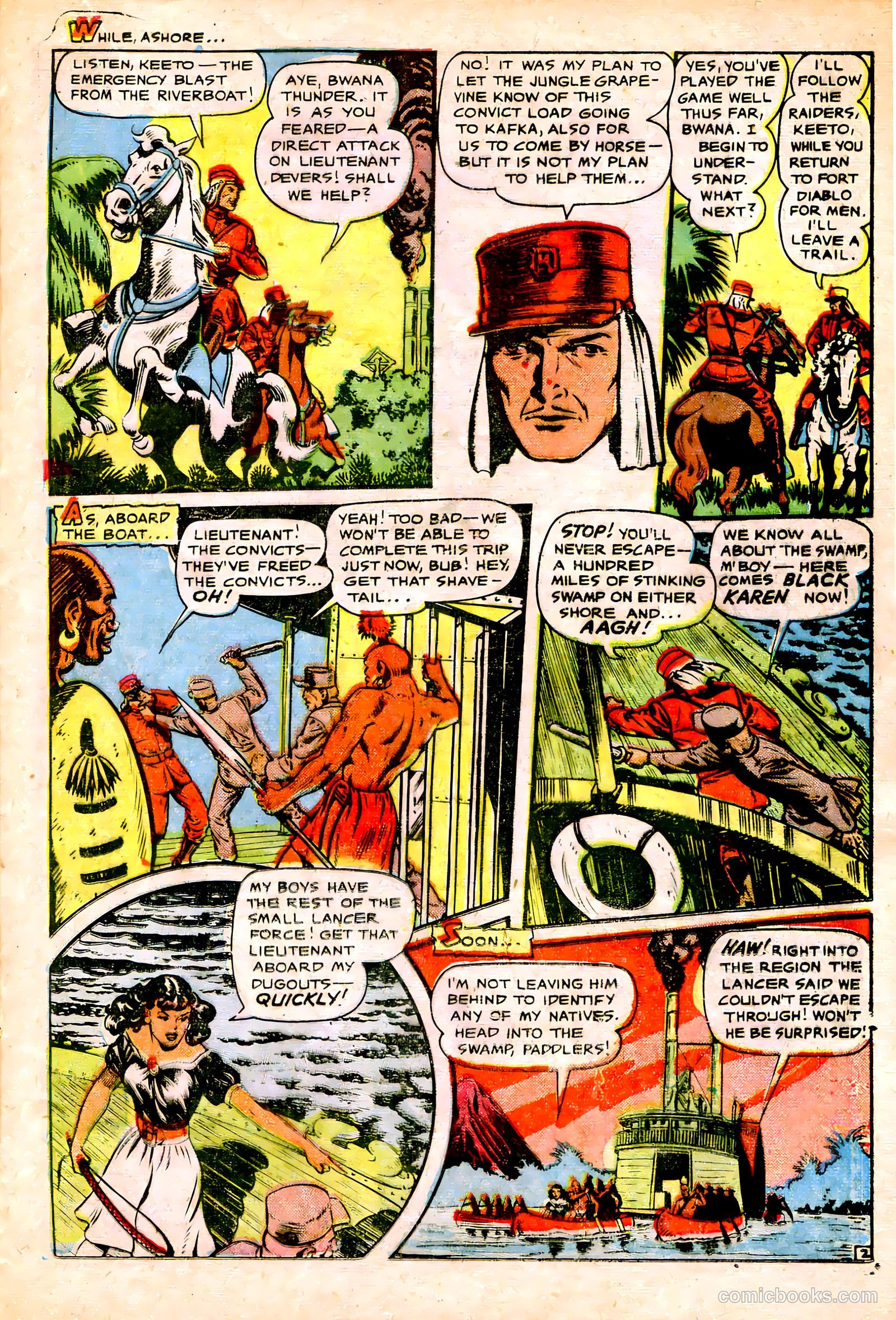Jungle Comics #141 (1951) — page 21 of 36