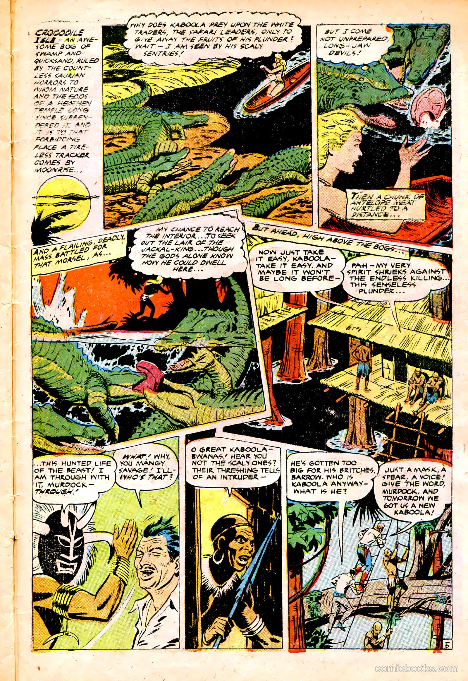 Jungle Comics #141 (1951) — page 31 of 36